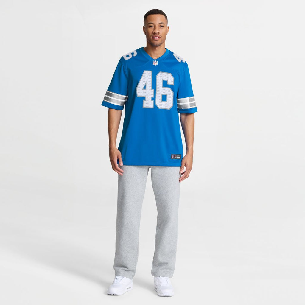 Jack Campbell Detroit Lions Nike Game Jersey - Blue