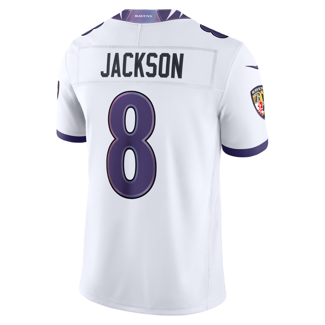 Lamar Jackson Baltimore Ravens Nike Vapor F.U.S.E. Stitched Limited Jersey - Purple