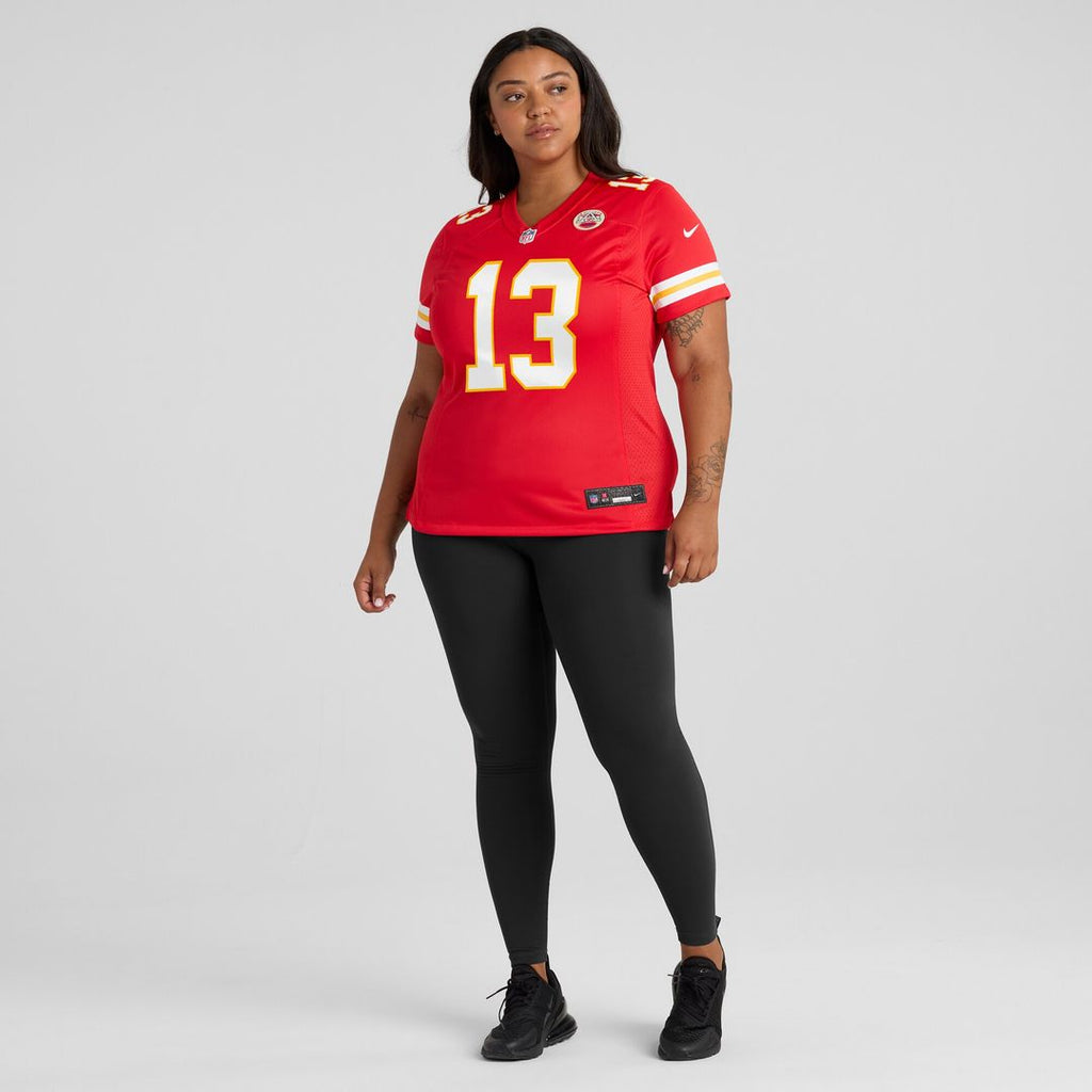 Nazeeh Johnson Kansas City Chiefs Nike Women's Game Player Jersey - Red