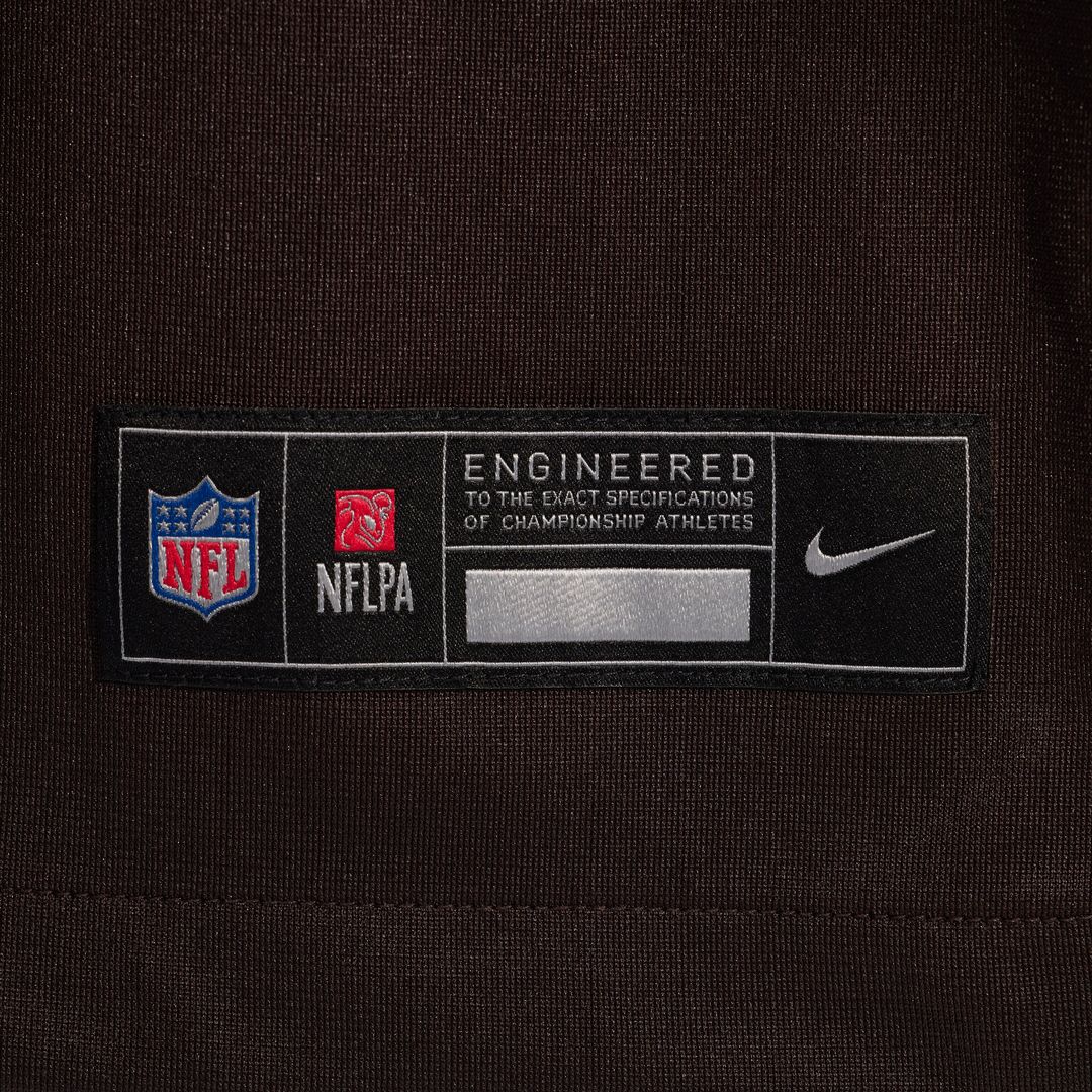 Raheim Sanders Cleveland Browns Nike Team Game Jersey -  Brown