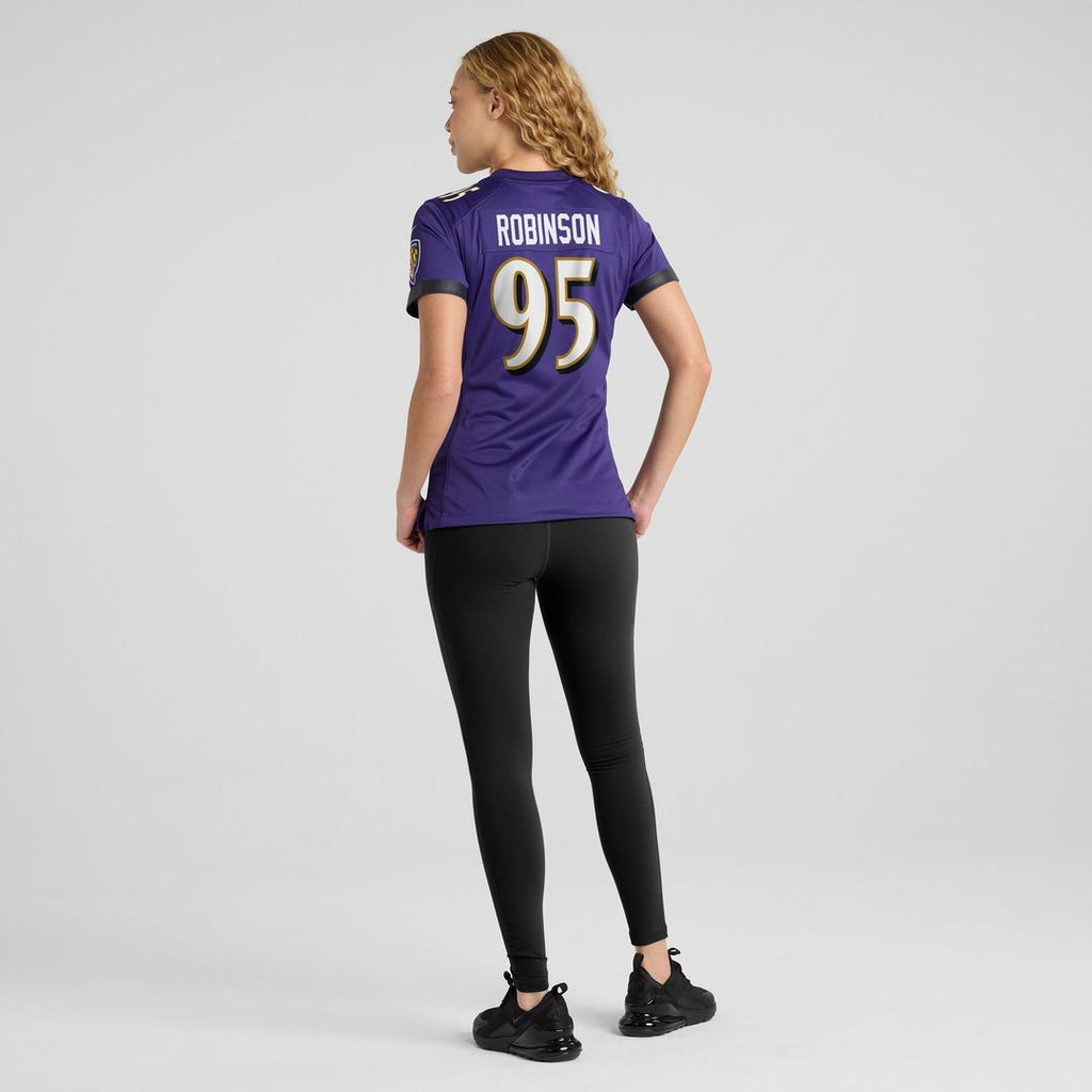 Tavius Robinson Baltimore Ravens Nike Women's  Game Jersey -  Purple