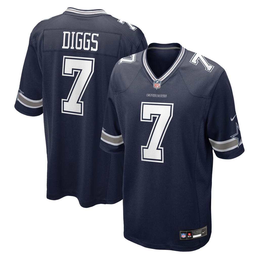 Trevon Diggs Dallas Cowboys Nike Game Jersey - Navy