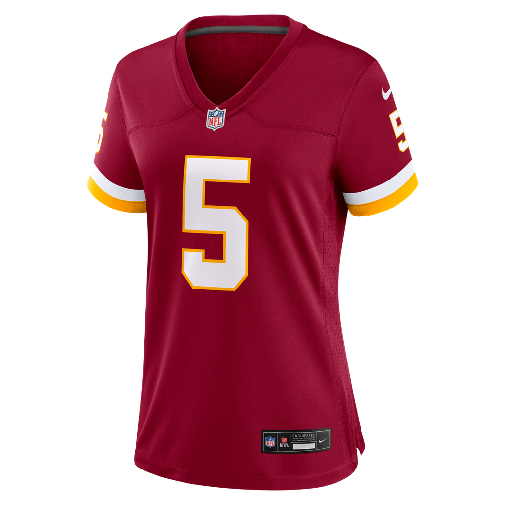 Jayden Daniels Washington Commanders Nike Women's Game Jersey - Burgundy
