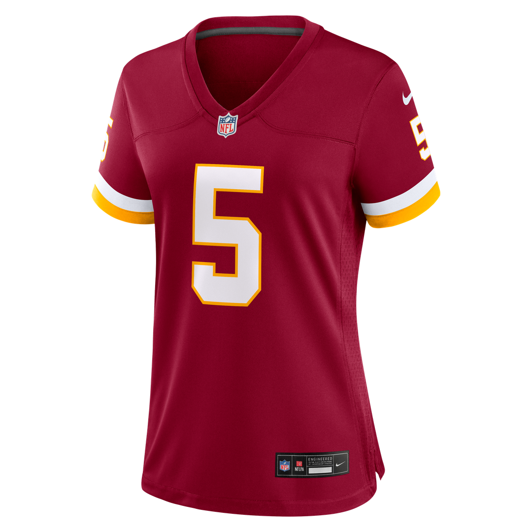 Jayden Daniels Washington Commanders Nike Women's Game Jersey - Burgundy