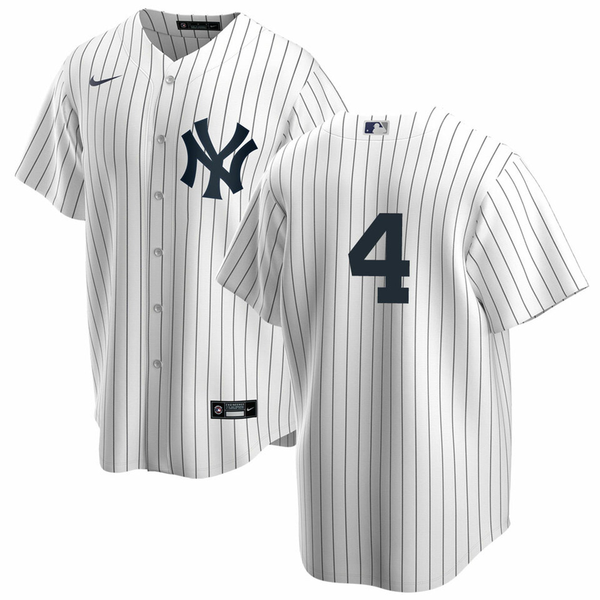 Men s Nike Lou Gehrig 4 White New York Yankees Home Official Replica Player Jersey Official Team Jersey Sports Fan Apparel Official NFL Team Jersey