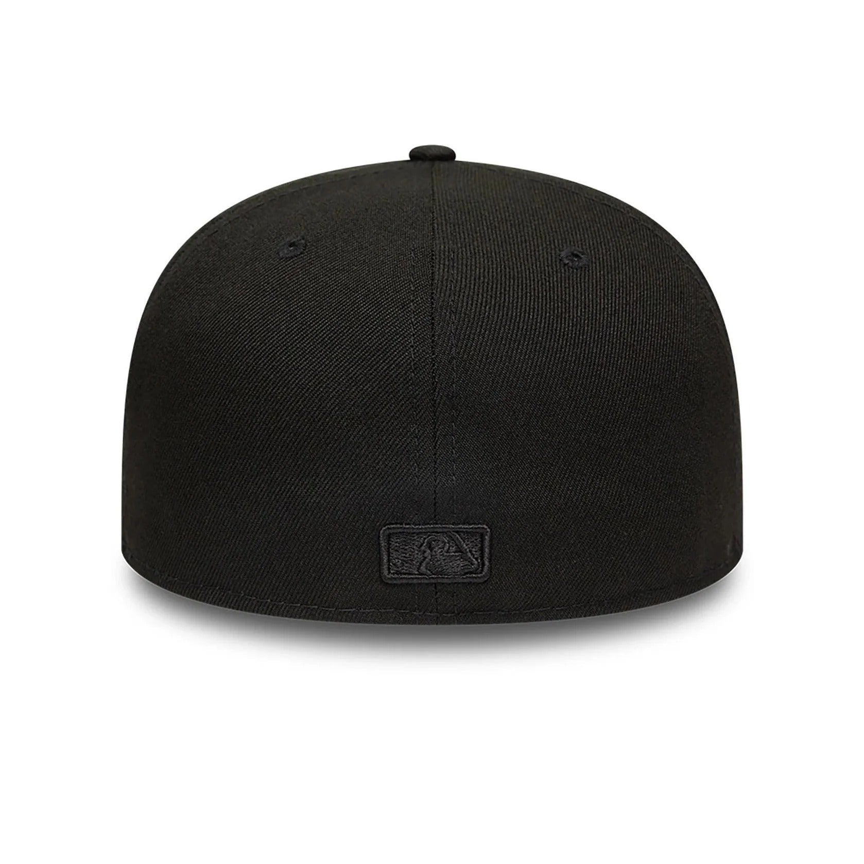 Atlanta Braves MLB League Essential 59FIFTY Fitted New Era Black Black Official Team Hat Sports Fan Cap Official NFL Team Hat Football Fan Cap