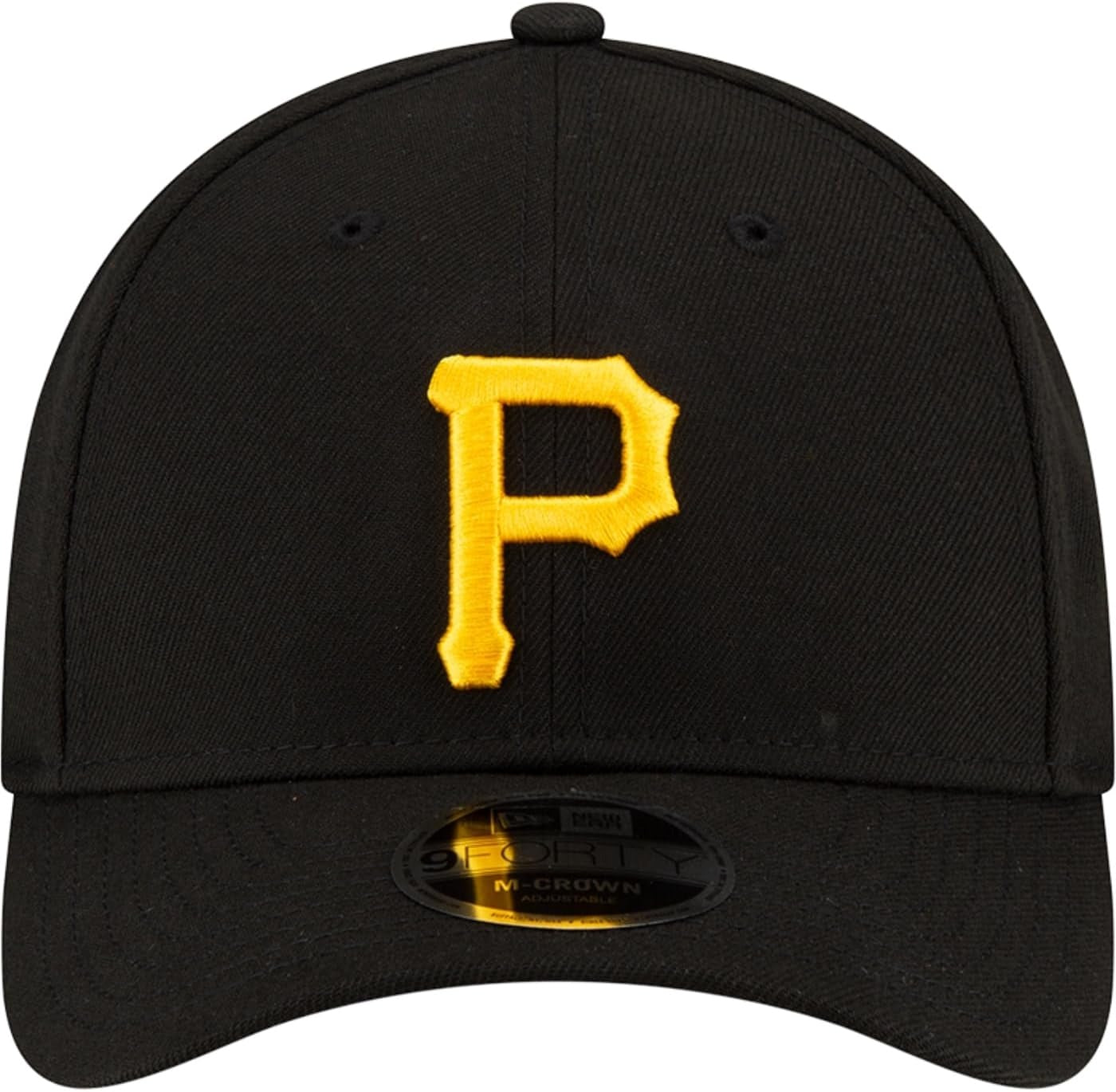 Pittsburgh Pirates MLB 9FORTY M Crown Snapback New Era Black Yellow Official Team Hat Sports Fan Cap Official NFL Team Hat Football Fan Cap