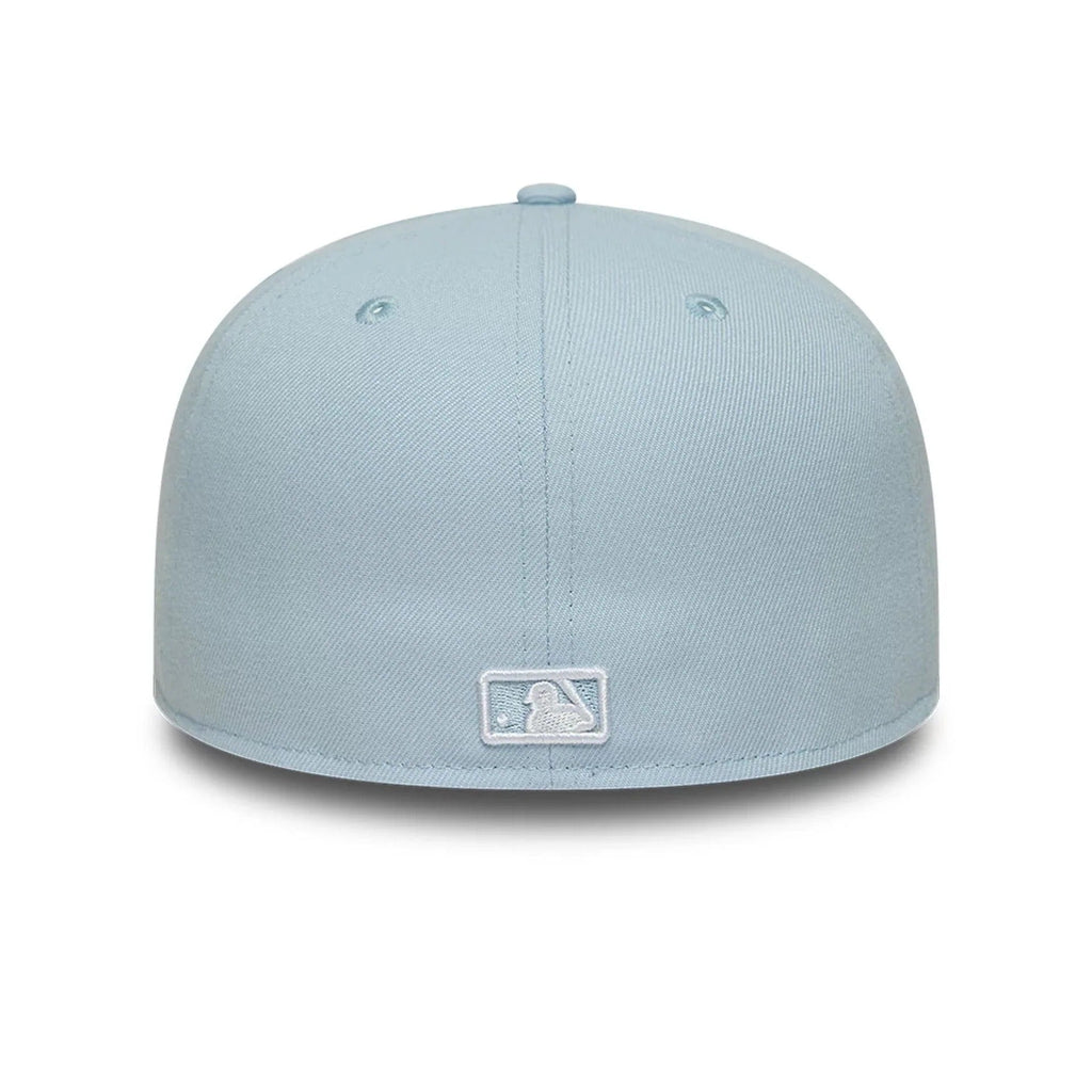 New York Yankees MLB League Essential 59FIFTY Fitted Cap New Era Light Blue Official Team Hat Sports Fan Cap Official NFL Team Hat Football Fan Cap