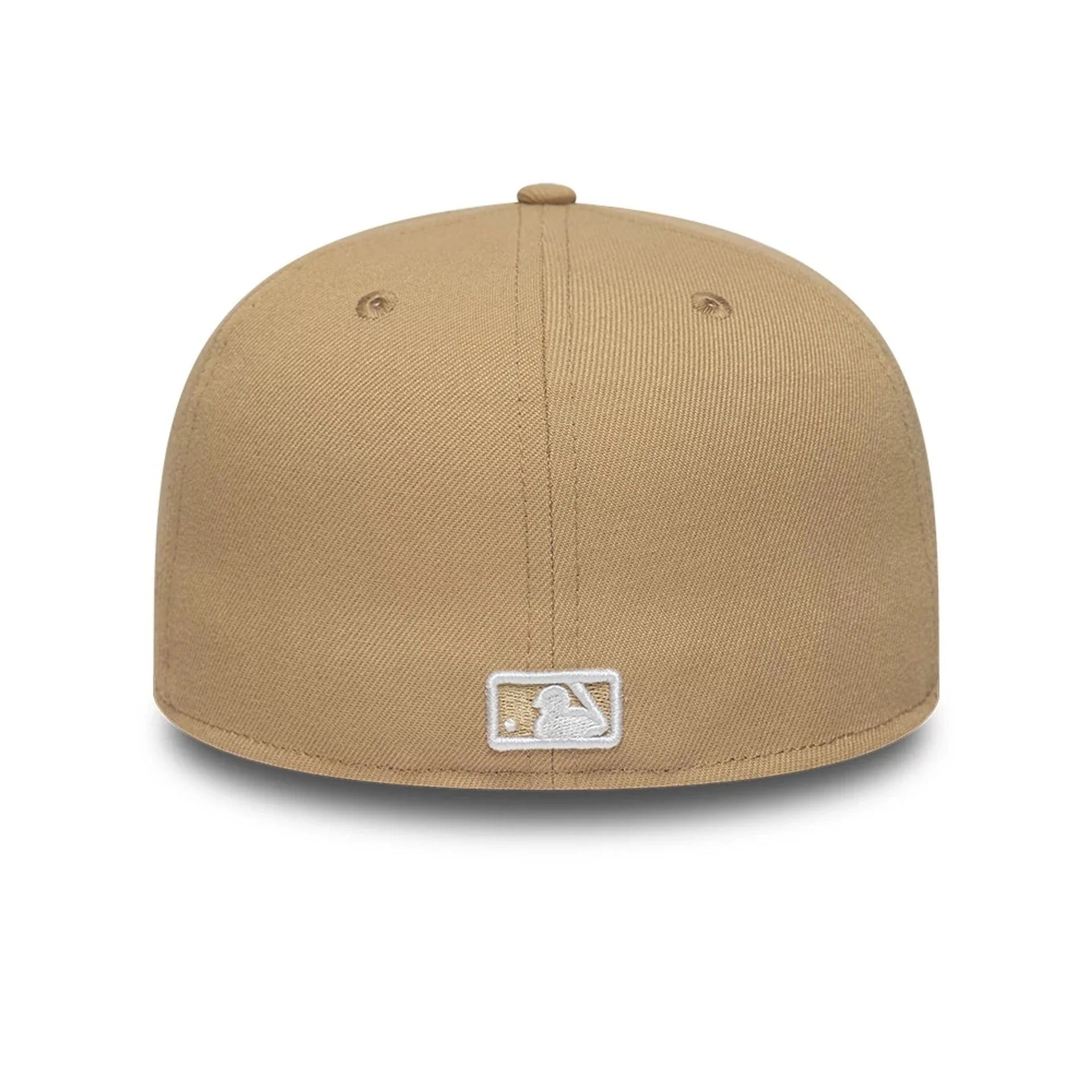 New York Yankees MLB League Essential 59FIFTY Fitted Cap New Era Beige White Official Team Hat Sports Fan Cap Official NFL Team Hat Football Fan Cap