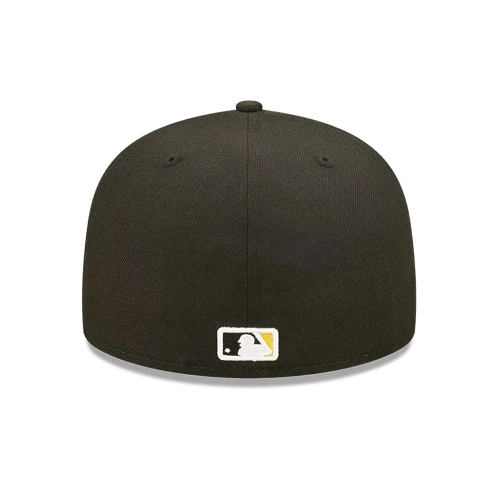 Pittsburgh Pirates MLB AC Perf 59FIFTY Fitted New Era Black Yellow Official Team Hat Sports Fan Cap Official NFL Team Hat Football Fan Cap