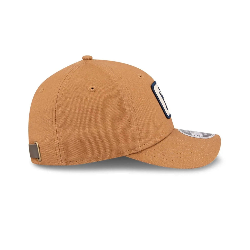 New York Yankees MLB Team Choice 9FORTY M-Crown Strapback New Era Brown Official Team Hat Sports Fan Cap Official NFL Team Hat Football Fan Cap