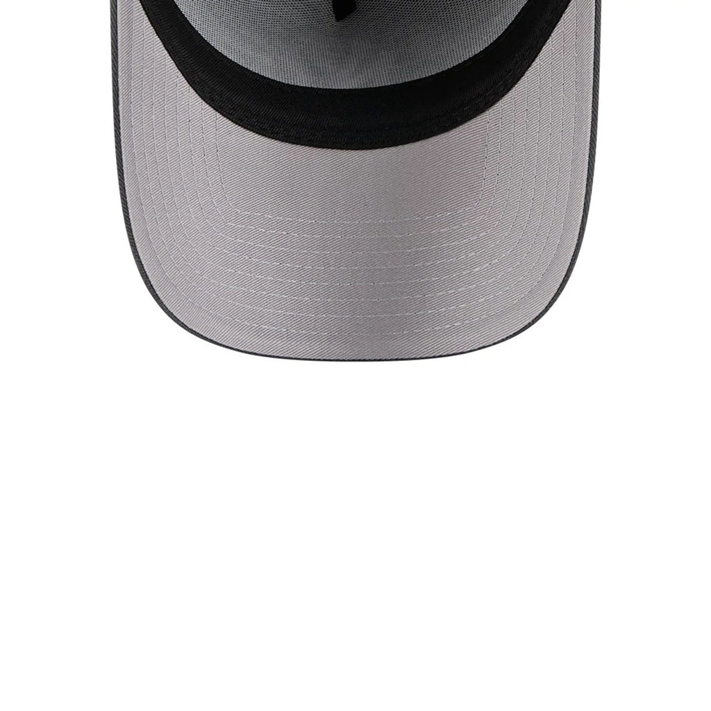 New York Yankees MLB Script A-Frame Snapback New Era Grey Official Sports Fan Gear Official NFL Fan Gear Popular Style