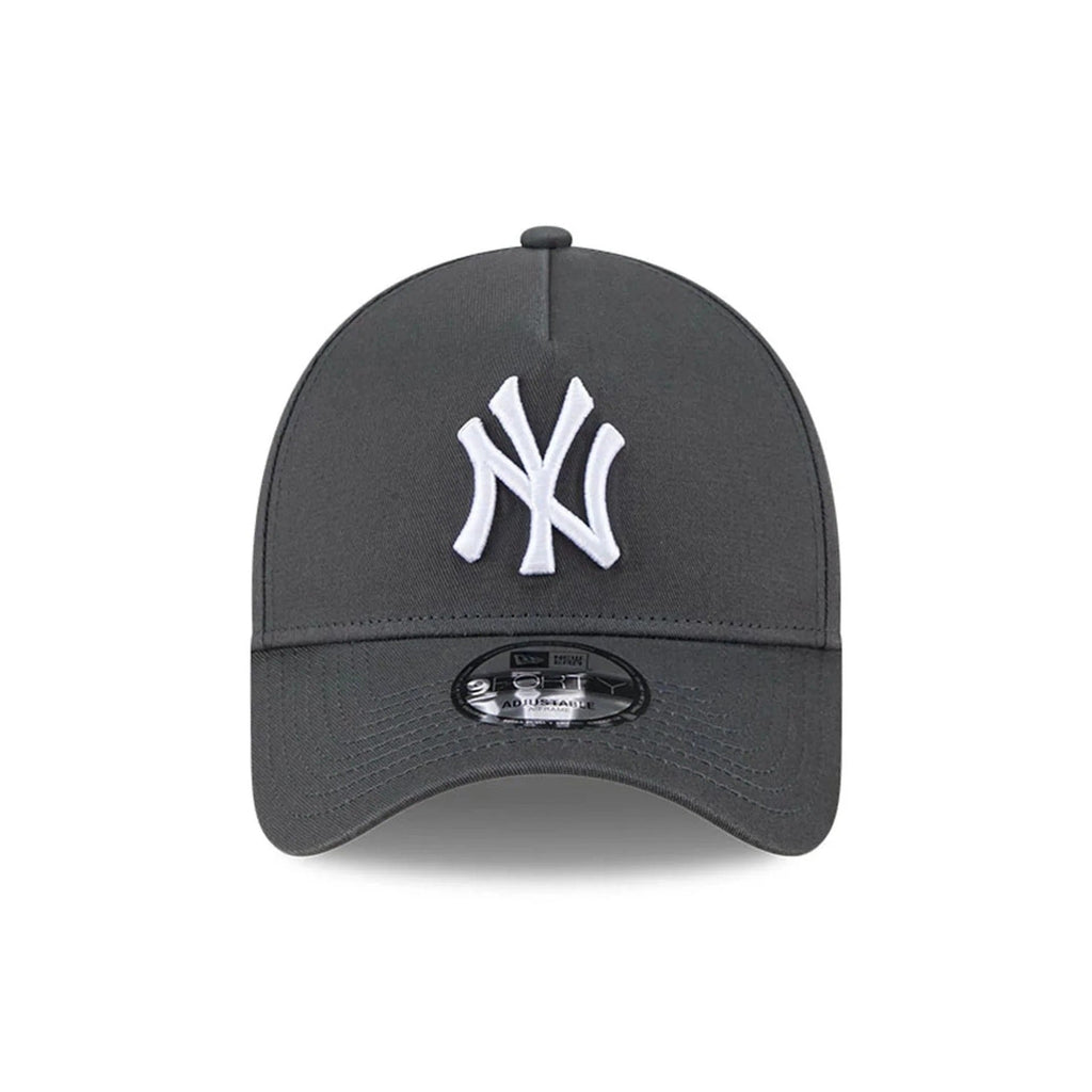 New York Yankees MLB Script A-Frame Snapback New Era Grey Official Sports Fan Gear Official NFL Fan Gear Popular Style