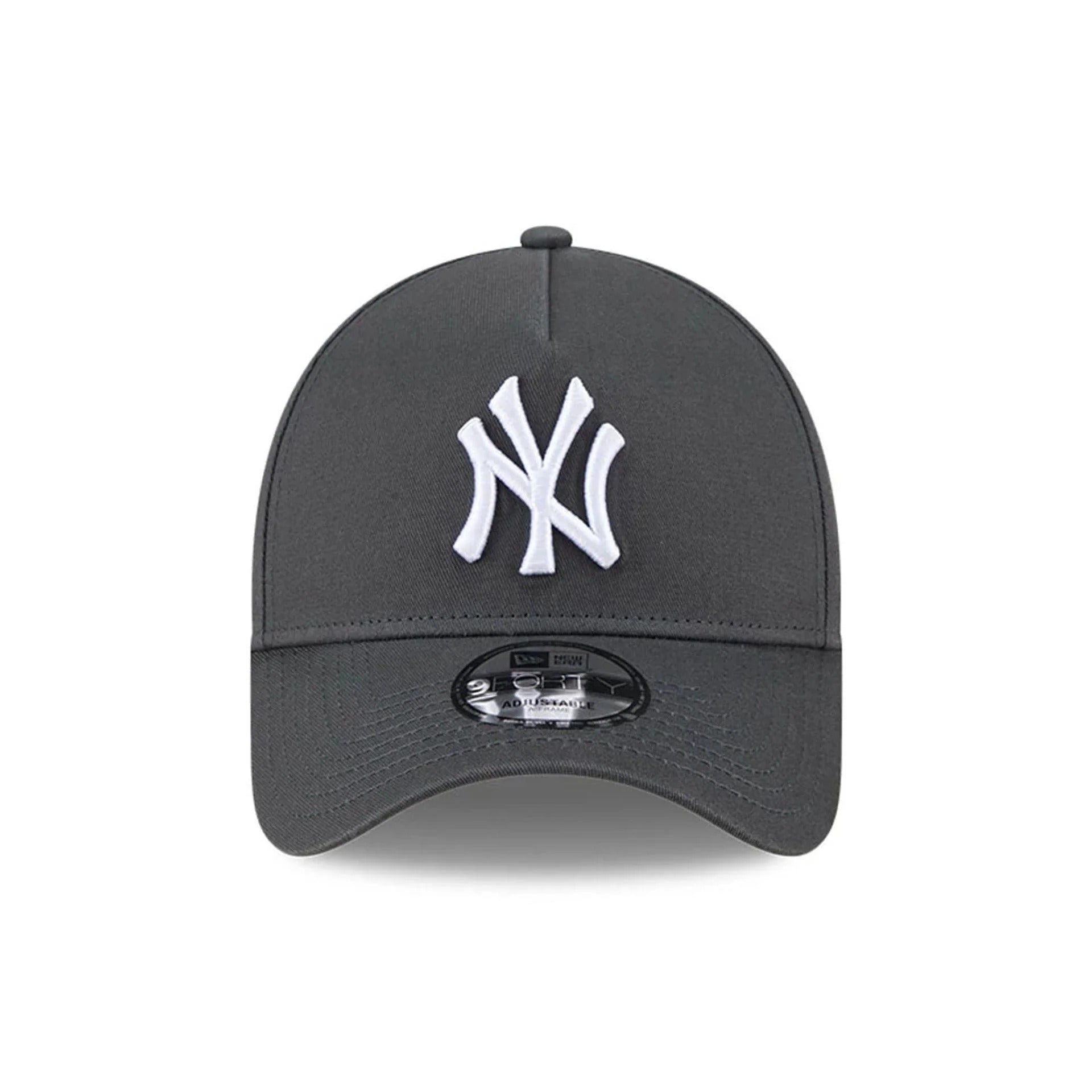 New York Yankees MLB Script A-Frame Snapback New Era Grey Official Sports Fan Gear Official NFL Fan Gear Popular Style