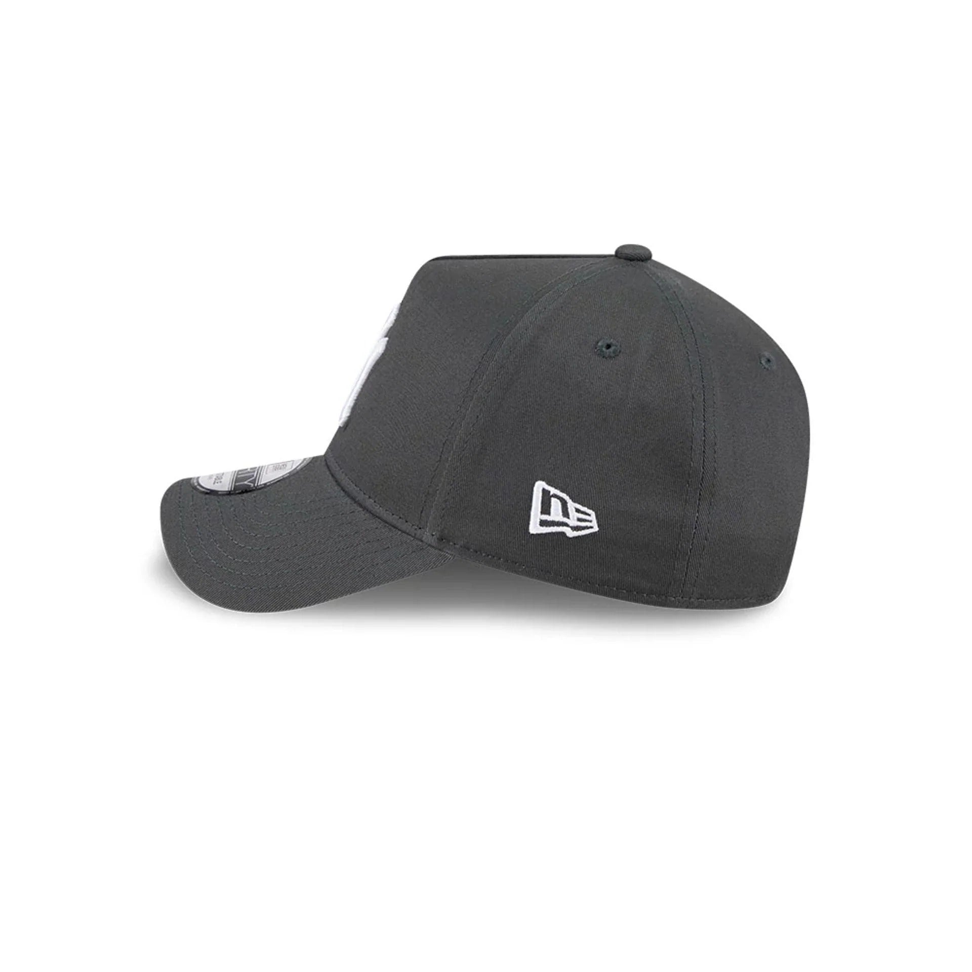 New York Yankees MLB Script A-Frame Snapback New Era Grey Official Sports Fan Gear Official NFL Fan Gear Popular Style