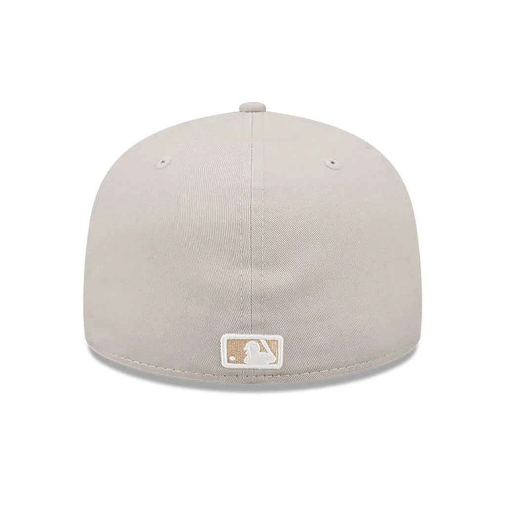 New York Yankees MLB League Essential 59FIFTY Fitted New Era Stone Official Team Hat Sports Fan Cap Official NFL Team Hat Football Fan Cap