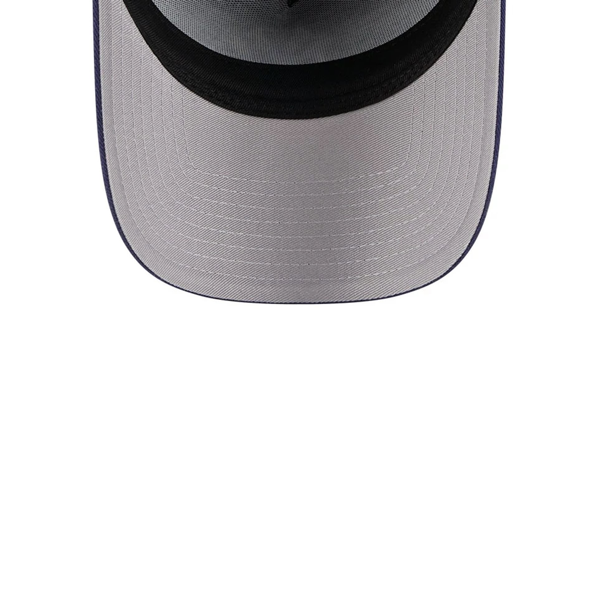 New York Yankees MLB Script A-Frame Snapback New Era Navy Official Sports Fan Gear Official NFL Fan Gear Popular Style