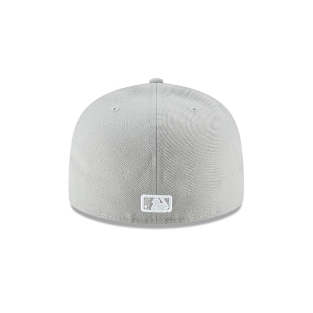New York Yankees MLB Basic 59Fifty Fitted New Era Grey White Official Team Hat Sports Fan Cap Official NFL Team Hat Football Fan Cap