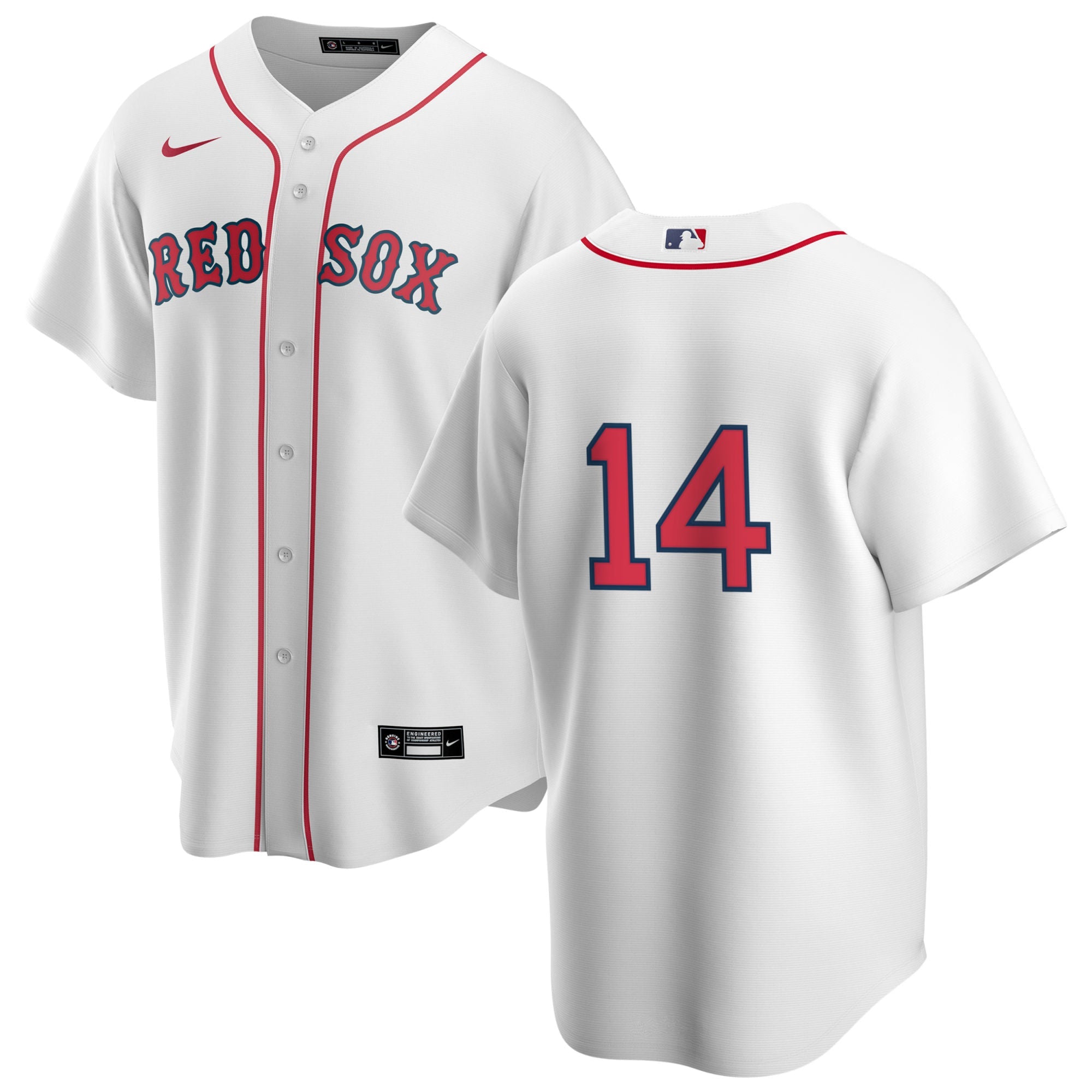 Men s Nike Boston Red Sox Jim Rice 14 Home Official Replica Player Jersey Official Team Jersey Sports Fan Apparel Official NFL Team Jersey Football