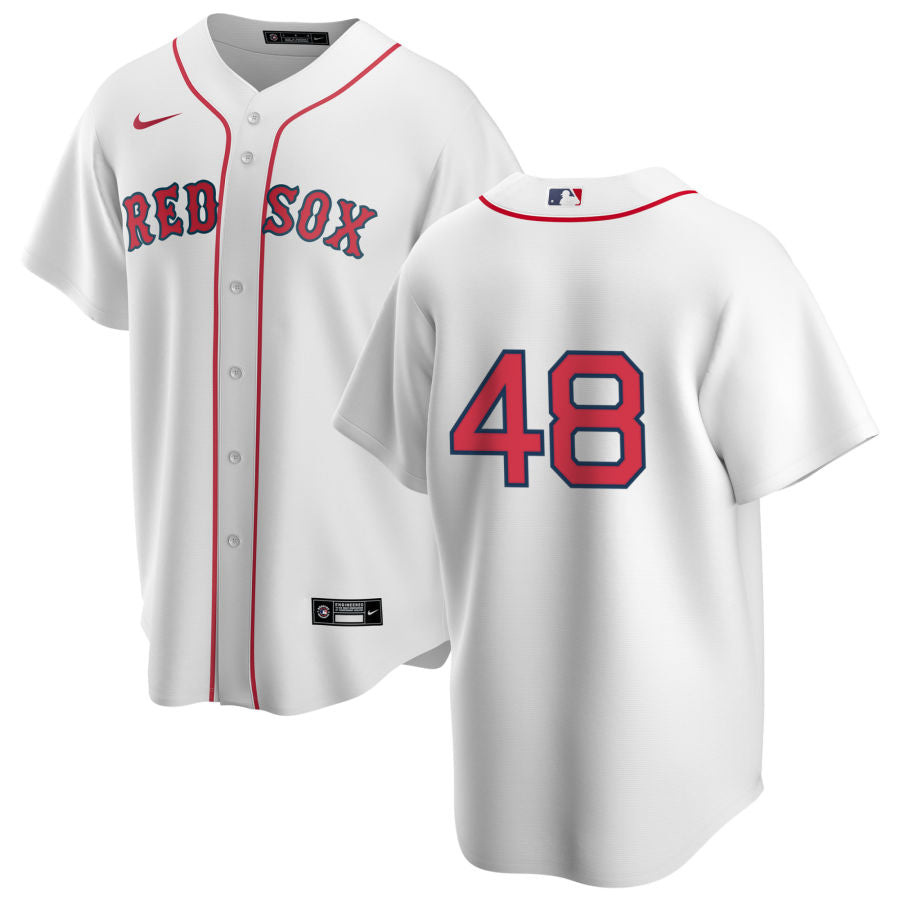 Men s Nike Boston Red Sox Lee Smith 48 Home Official Replica Player Jersey Official Team Jersey Sports Fan Apparel Official NFL Team Jersey Football