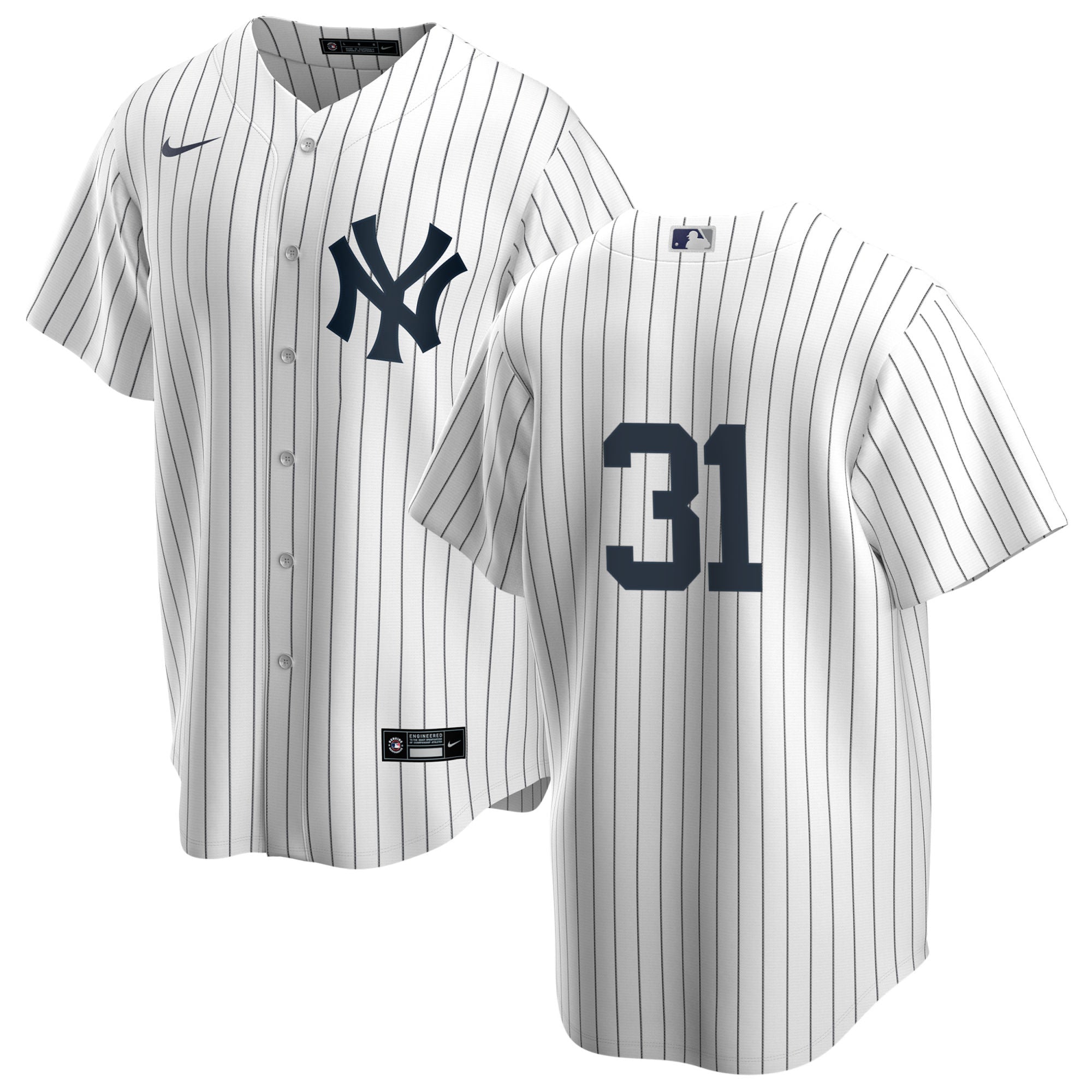 Men s Nike Dave Winfield 31 White New York Yankees Home Official Replica Player Jersey Official Team Jersey Sports Fan Apparel Official NFL Team