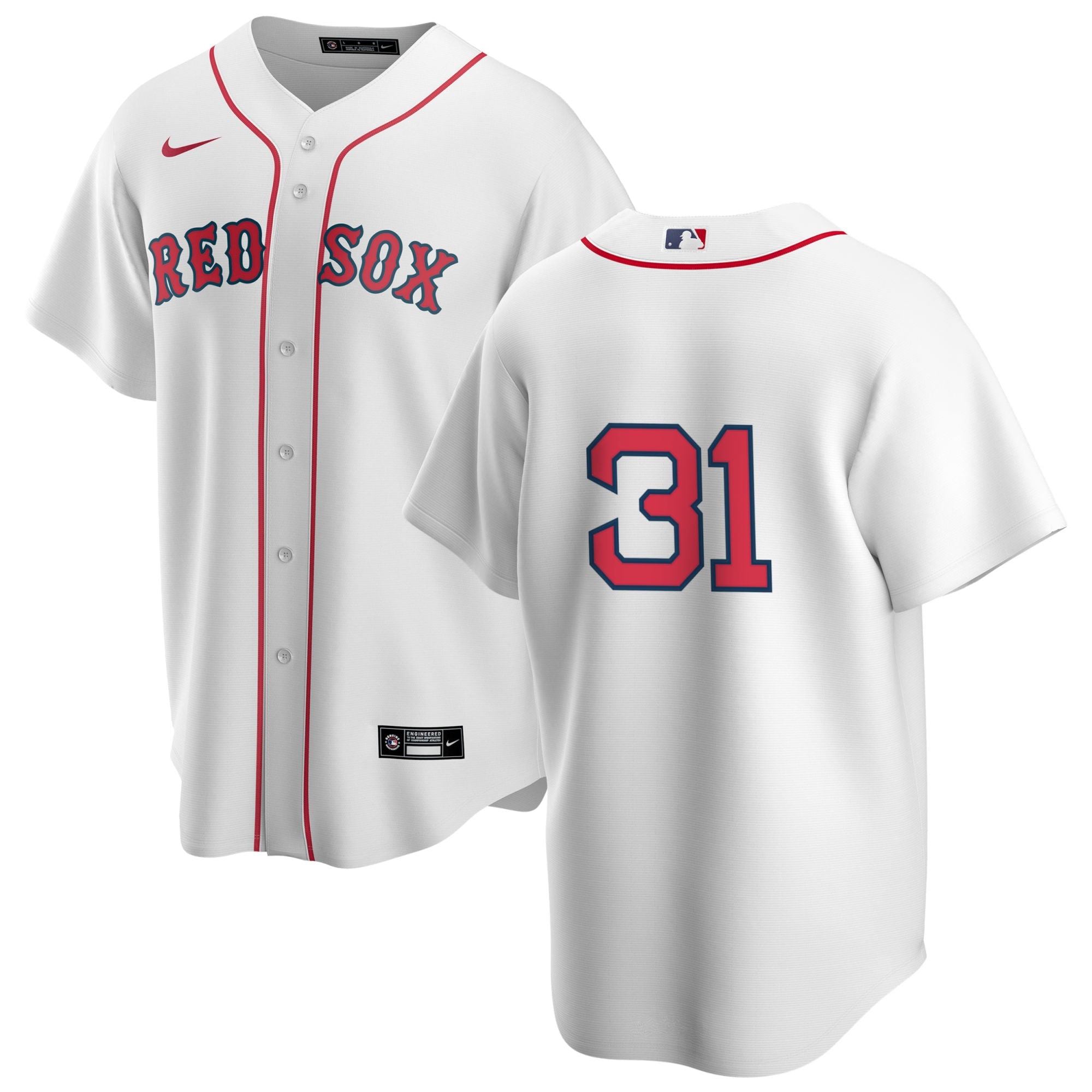 Men s Nike Boston Red Sox Jon Lester 31 Home Official Replica Player Jersey Official Team Jersey Sports Fan Apparel Official NFL Team Jersey Football