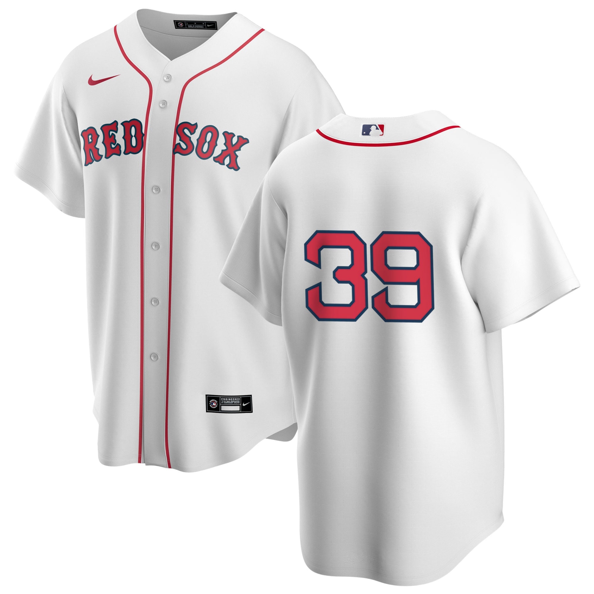 Men s Nike Boston Red Sox Marcelo Mayer 39 Home Official Replica Player Jersey Official Team Jersey Sports Fan Apparel Official NFL Team Jersey