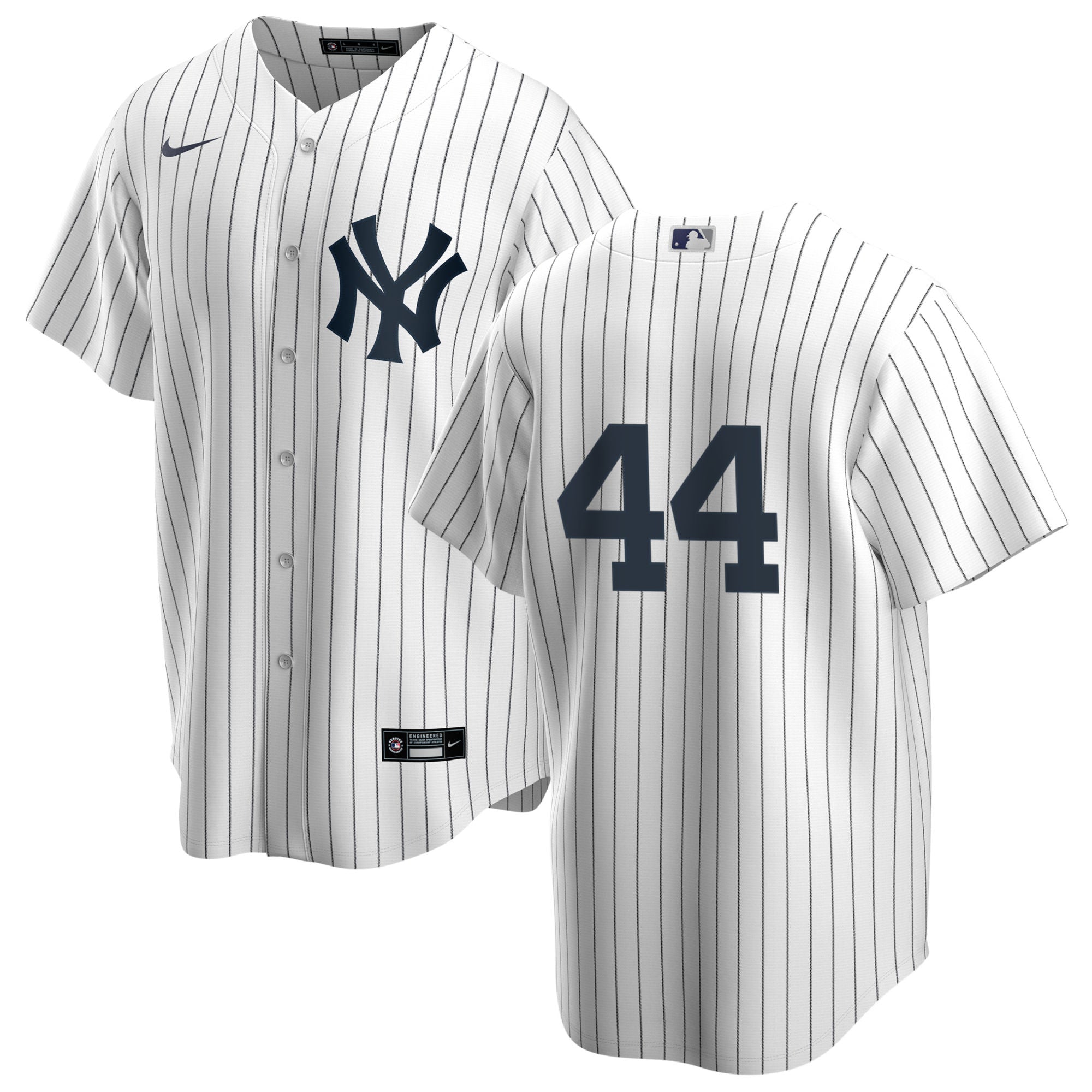 Men s Nike Reggie Jackson 44 White New York Yankees Home Official Replica Player Jersey Official Team Jersey Sports Fan Apparel Official NFL Team