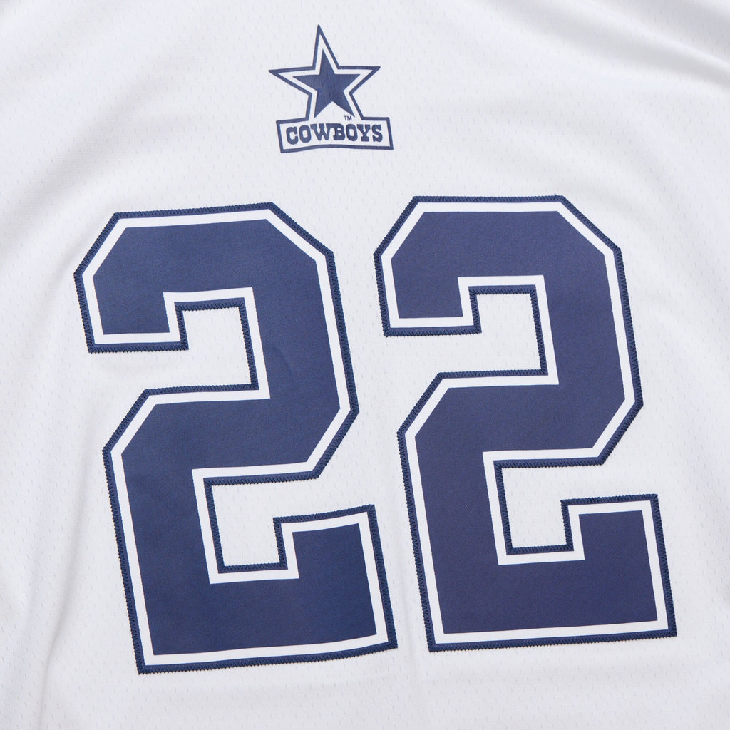 Men's Emmitt Smith White Dallas Cowboys 1994 NFL Legacy Mitchell & Ness Replica Jersey