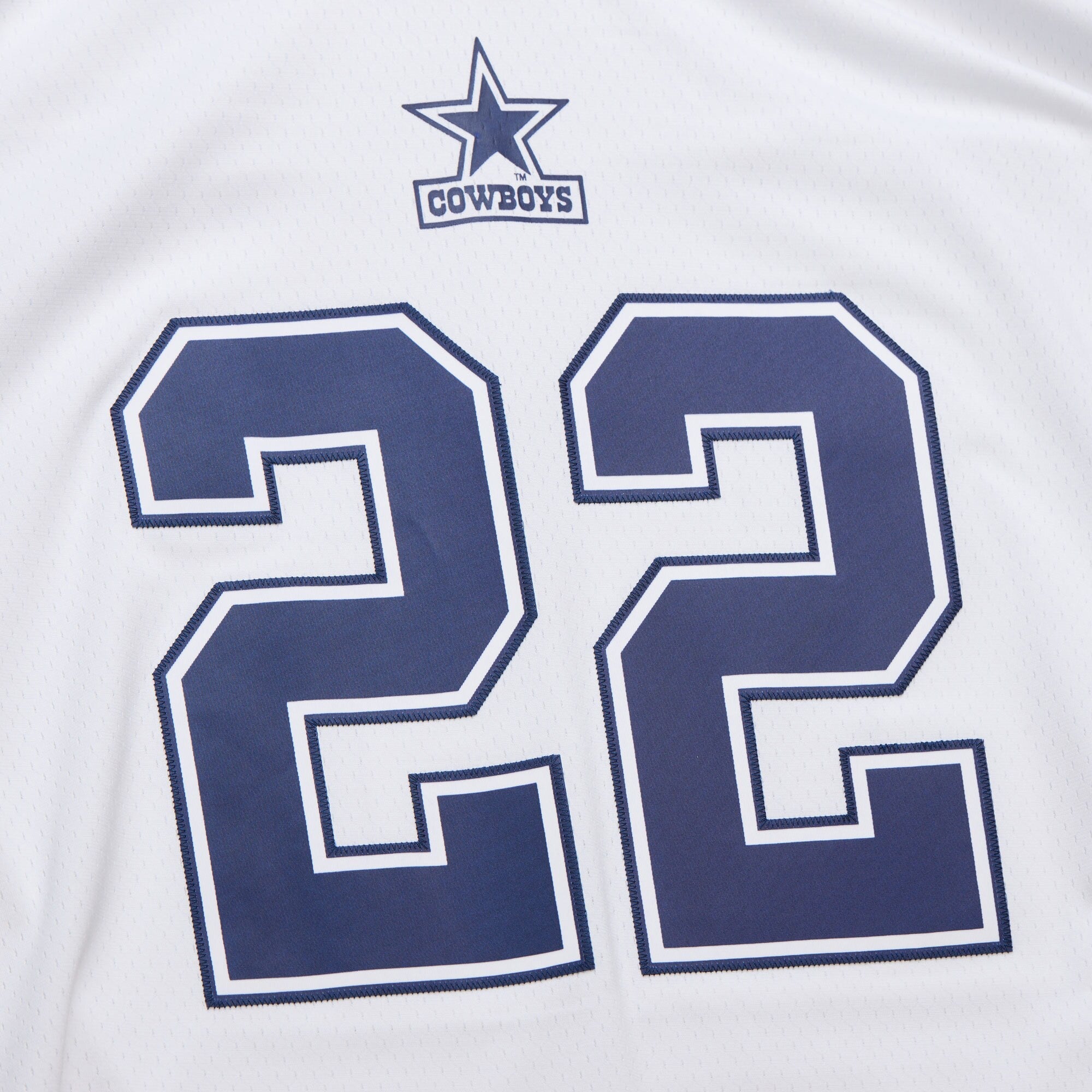 Men's Emmitt Smith White Dallas Cowboys 1994 NFL Legacy Mitchell & Ness Replica Jersey