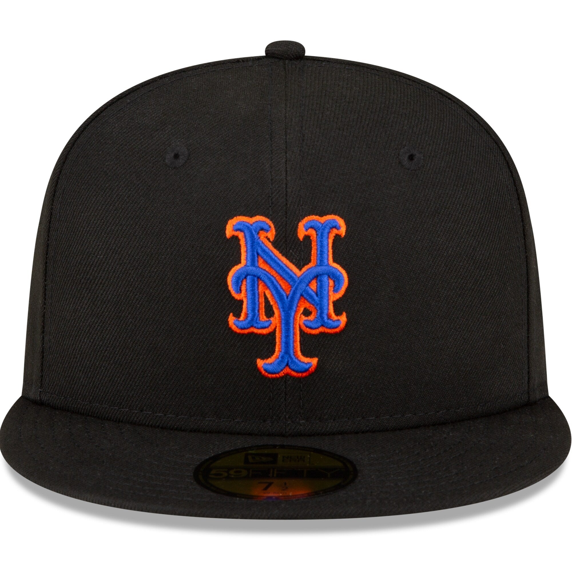 Men s New York Mets New Era Black Alternate Authentic Collection On Field 59FIFTY Fitted Hat Official Team Hat Sports Fan Cap Official NFL Team Hat