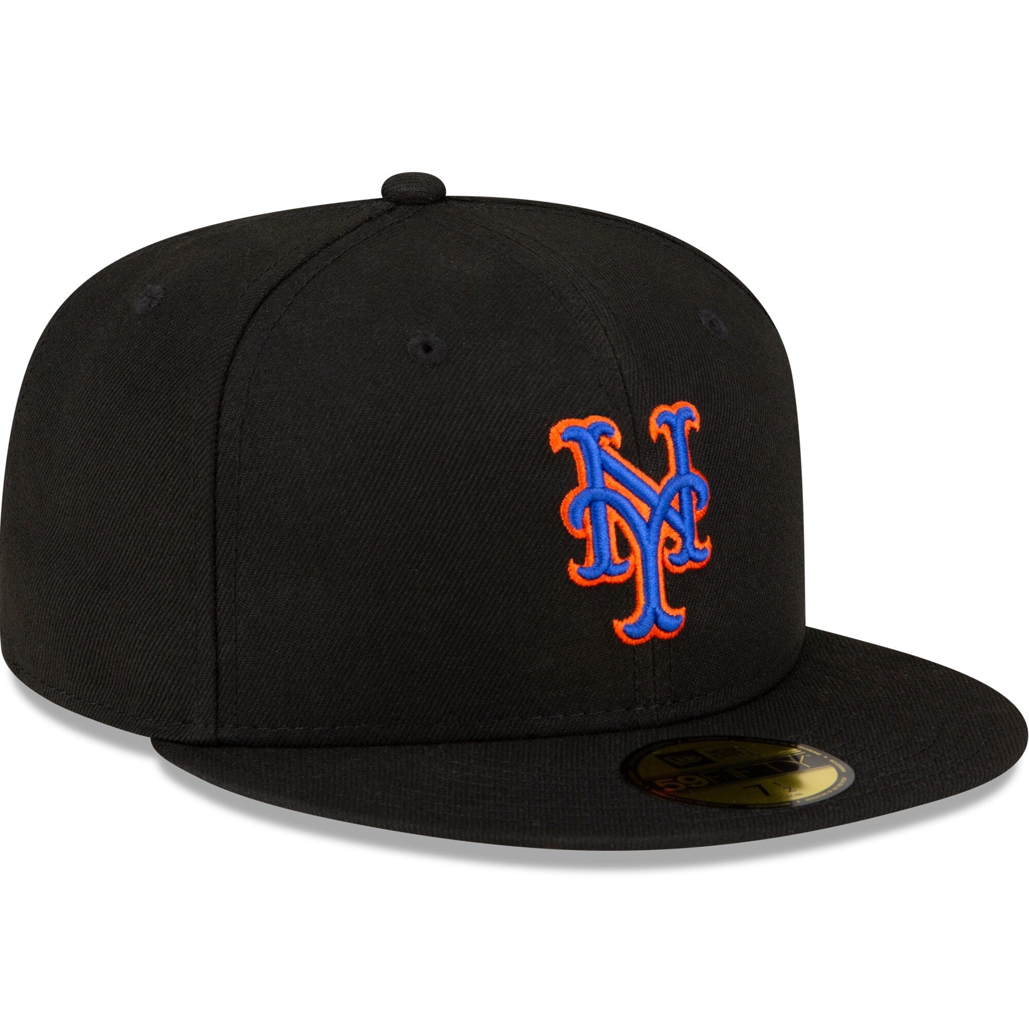 Men s New York Mets New Era Black Alternate Authentic Collection On Field 59FIFTY Fitted Hat Official Team Hat Sports Fan Cap Official NFL Team Hat