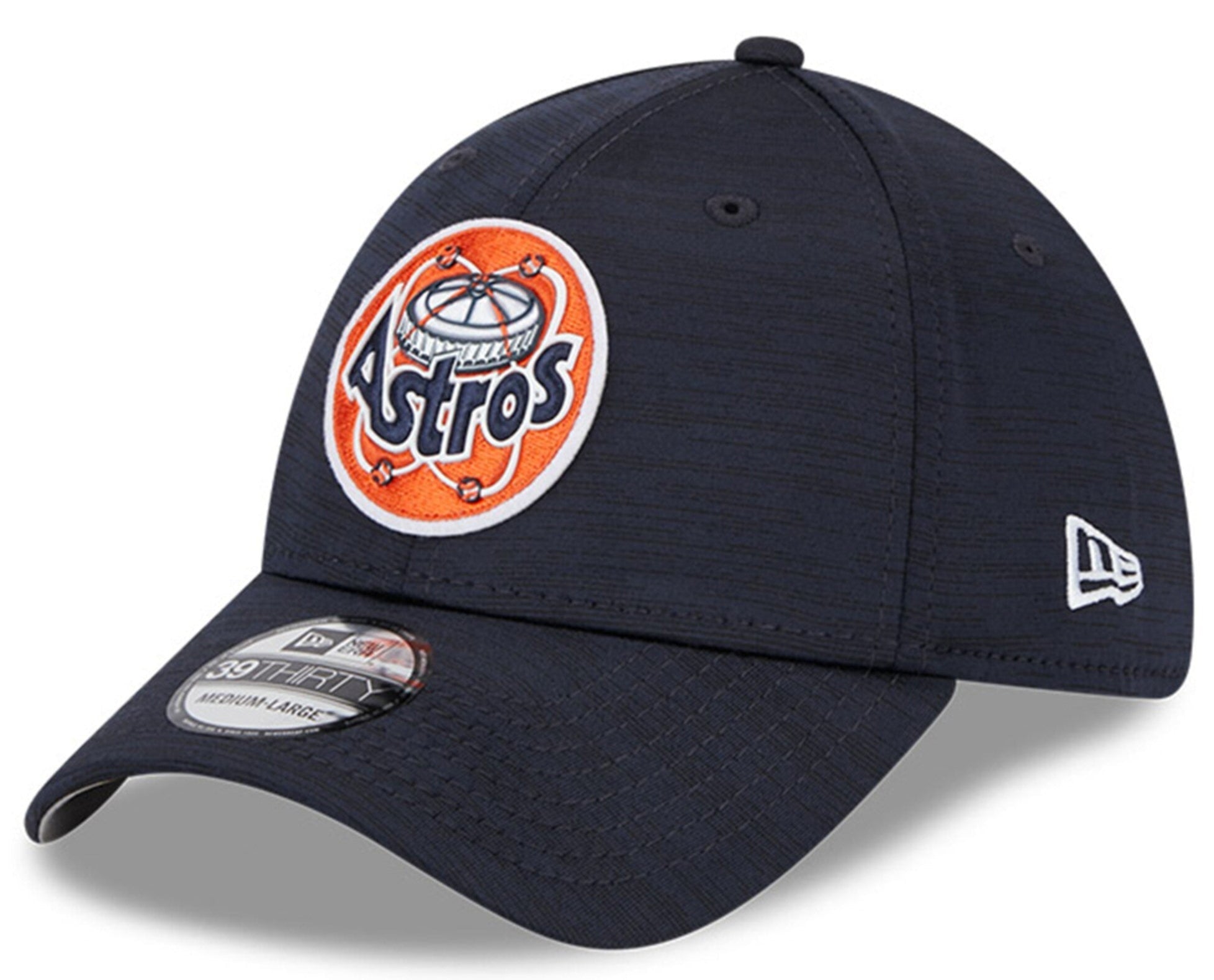 Men s Houston Astros New Era Navy 2023 Clubhouse 39THIRTY Flex Hat Official Team Hat Sports Fan Cap Official NFL Team Hat Football Fan Cap