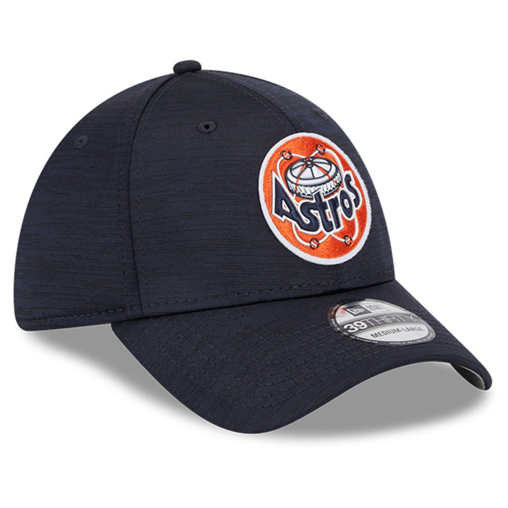 Men s Houston Astros New Era Navy 2023 Clubhouse 39THIRTY Flex Hat Official Team Hat Sports Fan Cap Official NFL Team Hat Football Fan Cap