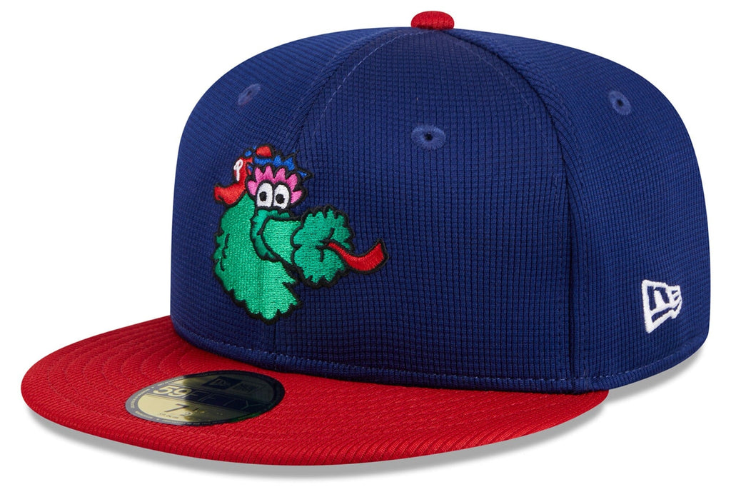 Philadelphia Phillies New Era Deep Blue 2025 Batting Practice 59FIFTY Fitted Hat Official Team Hat Sports Fan Cap Official NFL Team Hat Football Fan