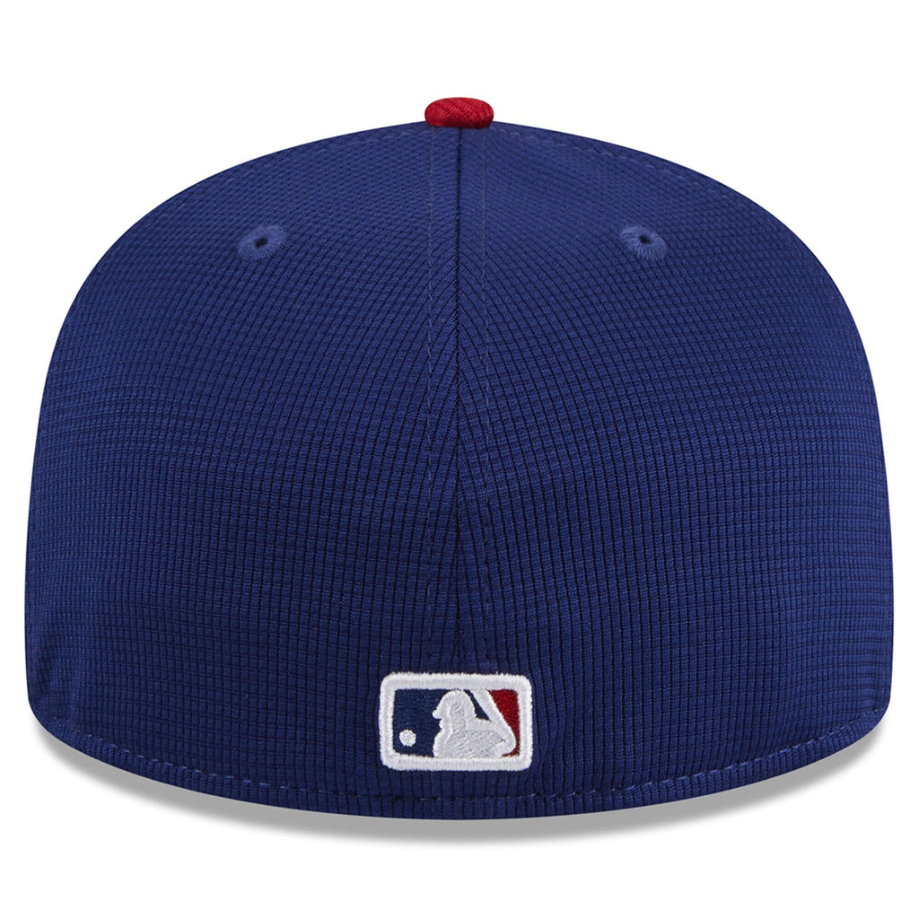 Philadelphia Phillies New Era Deep Blue 2025 Batting Practice 59FIFTY Fitted Hat Official Team Hat Sports Fan Cap Official NFL Team Hat Football Fan