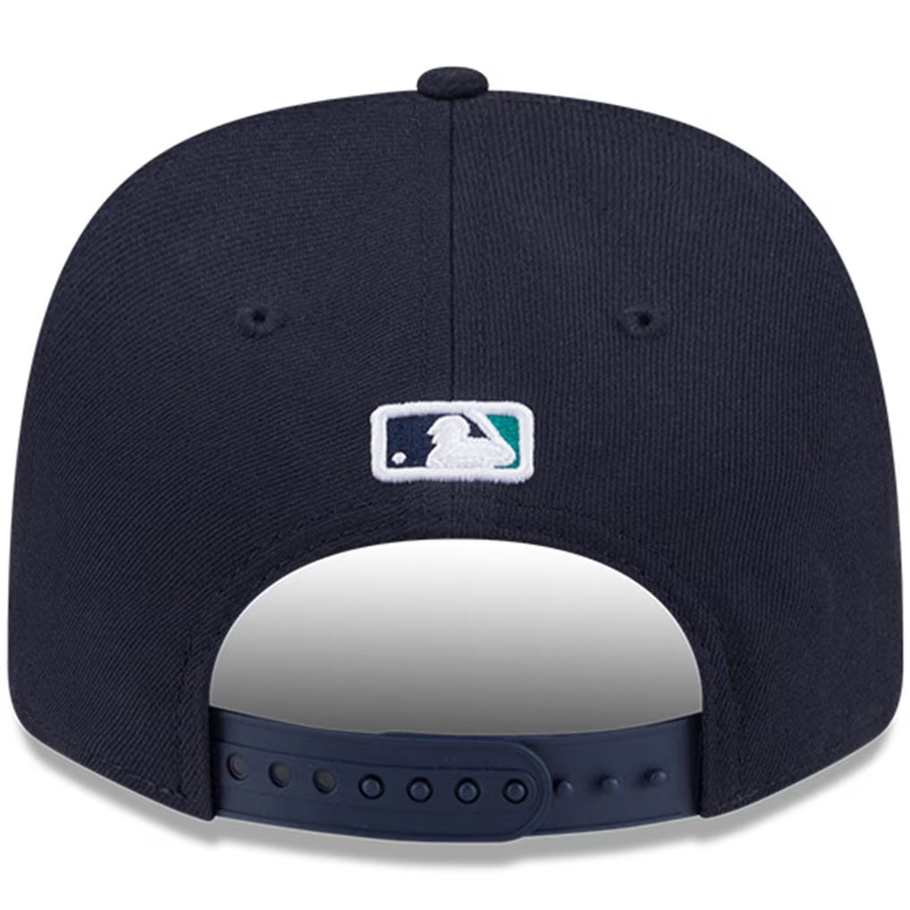 Seattle Mariners New Era Home Navy 9SEVENTY Adjustable Hat-Player Replica Official Team Hat Sports Fan Cap Official NFL Team Hat Football Fan Cap