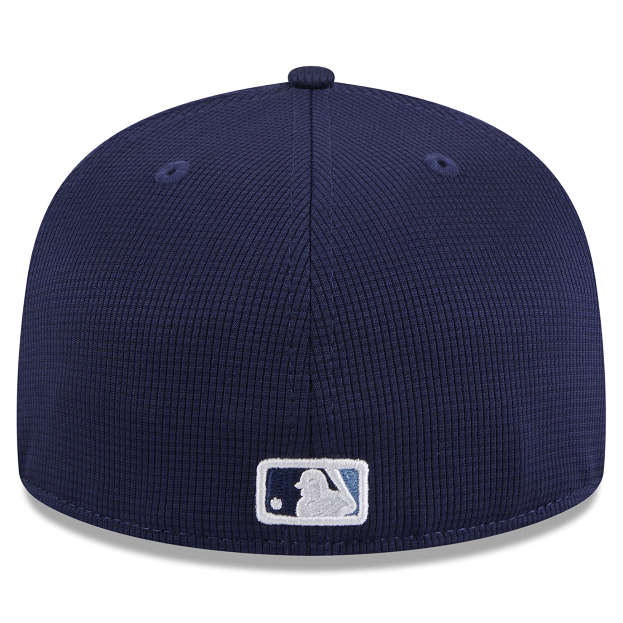 Men s Tampa Bay Rays Navy 2024 Batting Practice 59FIFTY Fitted Hat Official Team Hat Sports Fan Cap Official NFL Team Hat Football Fan Cap