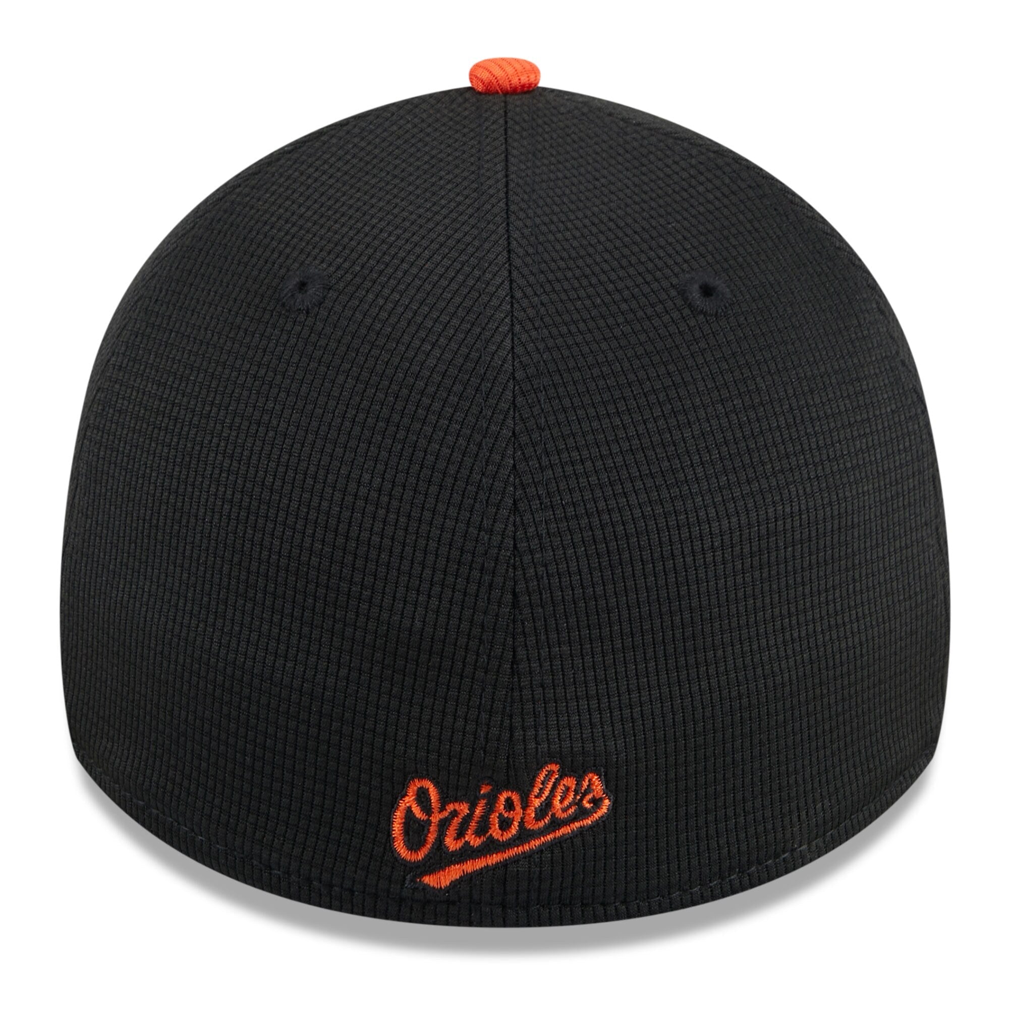 Men s Baltimore Orioles New Era White 2025 Batting Practice 39THIRTY Flex Hat Official Team Hat Sports Fan Cap Official NFL Team Hat Football Fan Cap
