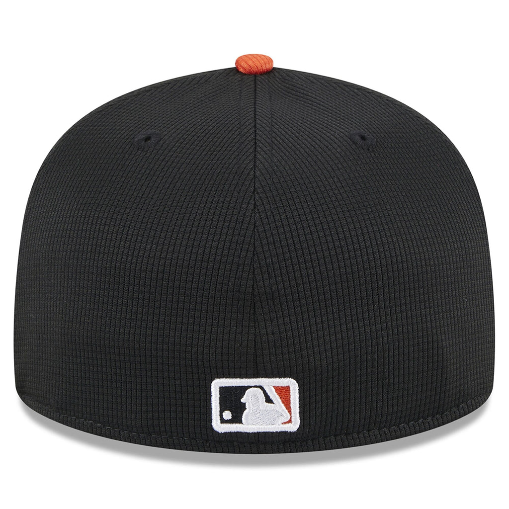 Baltimore Orioles New Era White 2025 Batting Practice 59FIFTY Fitted Hat Official Team Hat Sports Fan Cap Official NFL Team Hat Football Fan Cap