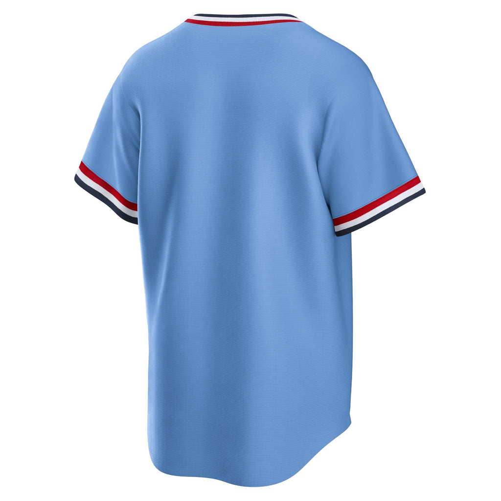 Men s St Louis Cardinals Nike Light Blue Road Cooperstown Collection Team Jersey Official Team Jersey Sports Fan Apparel Official NFL Team Jersey