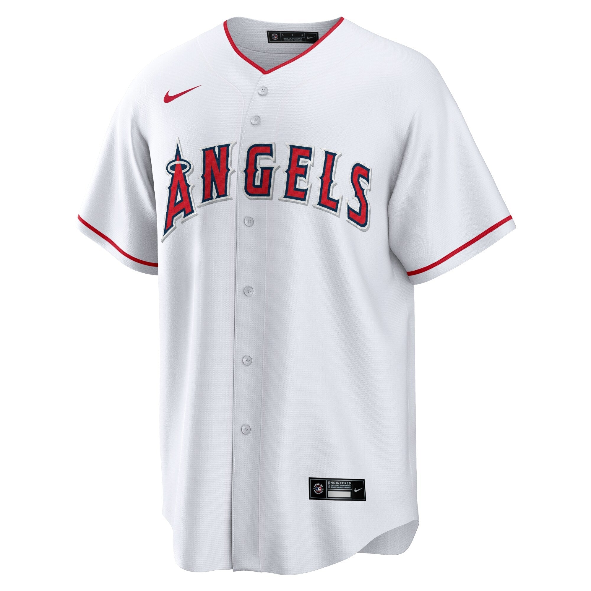 Men s Los Angeles Angels Mike Trout Nike White Home Replica Player Jersey Official Team Jersey Sports Fan Apparel Official NFL Team Jersey Football