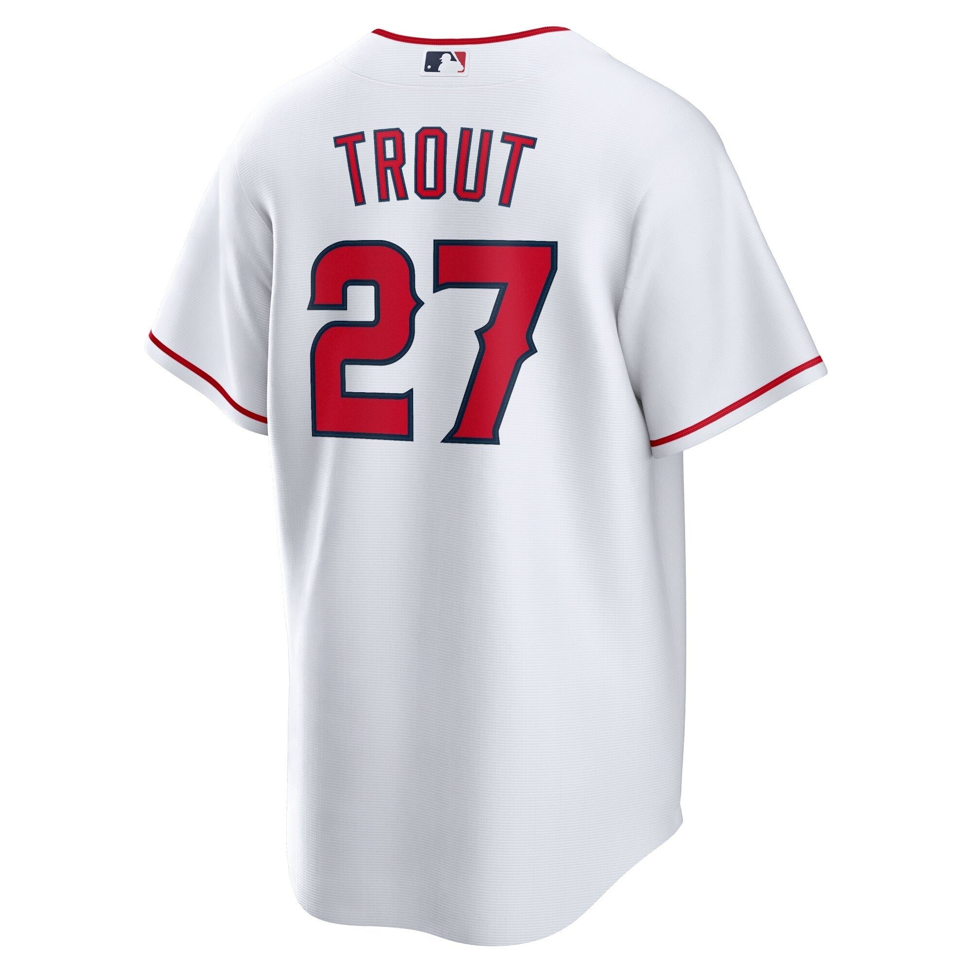 Men s Los Angeles Angels Mike Trout Nike White Home Replica Player Jersey Official Team Jersey Sports Fan Apparel Official NFL Team Jersey Football