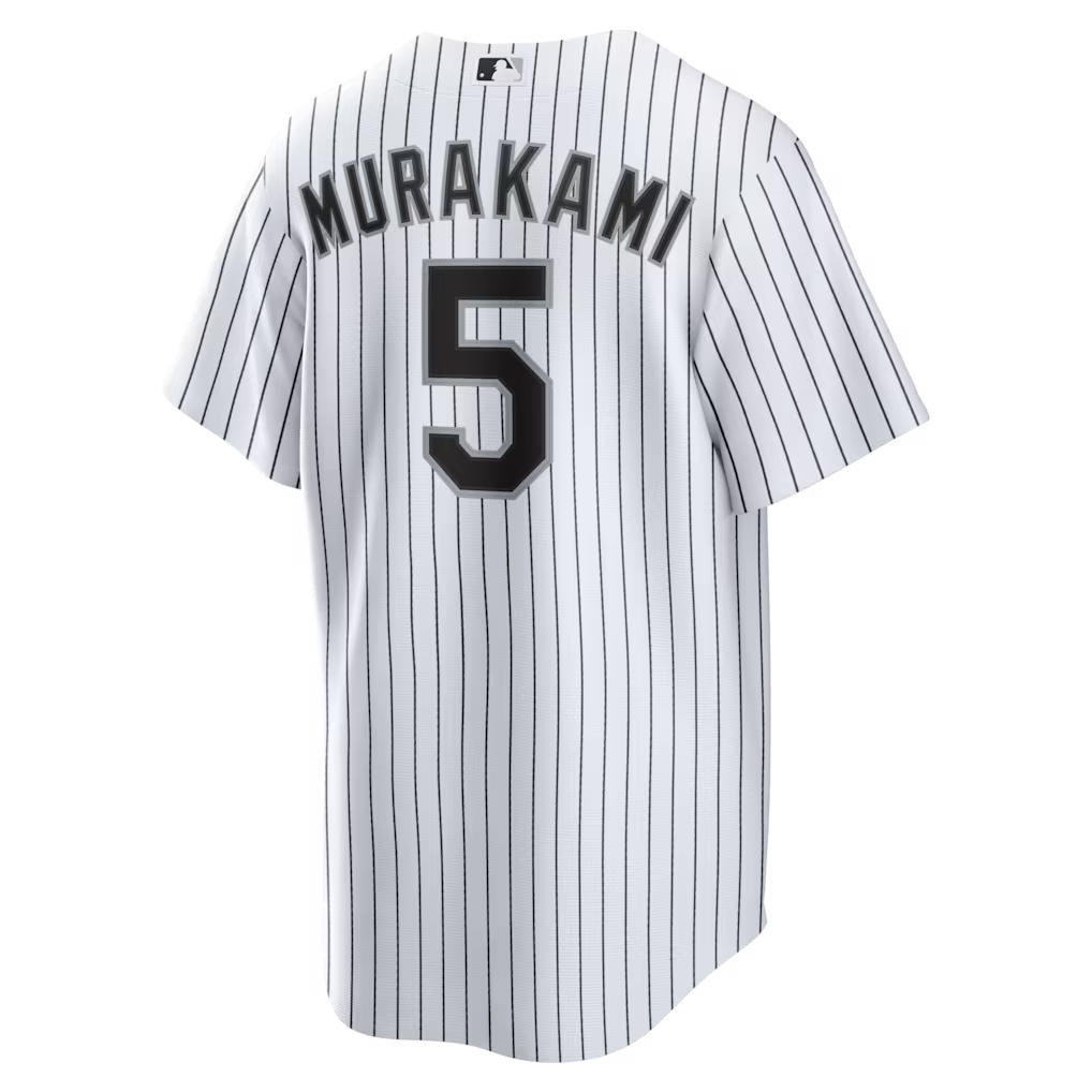 Men s Chicago White Sox Munetaka Murakami Nike White Home Replica Jersey Official Team Jersey Sports Fan Apparel Official NFL Team Jersey Football