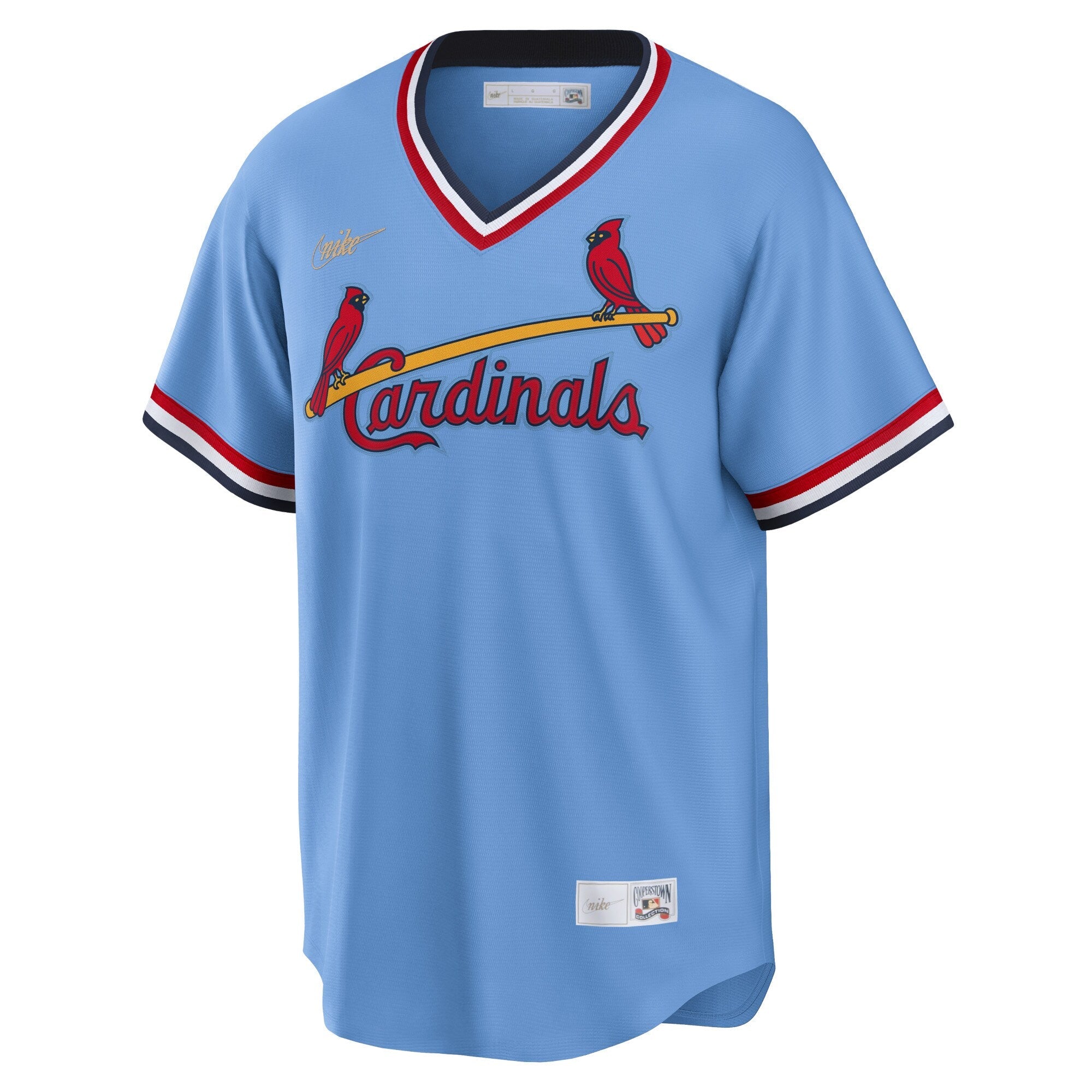 Ozzie Smith St Louis Cardinals Nike Road Cooperstown Collection Player Jersey - Light Blue Official Team Jersey Sports Fan Apparel Official NFL Team