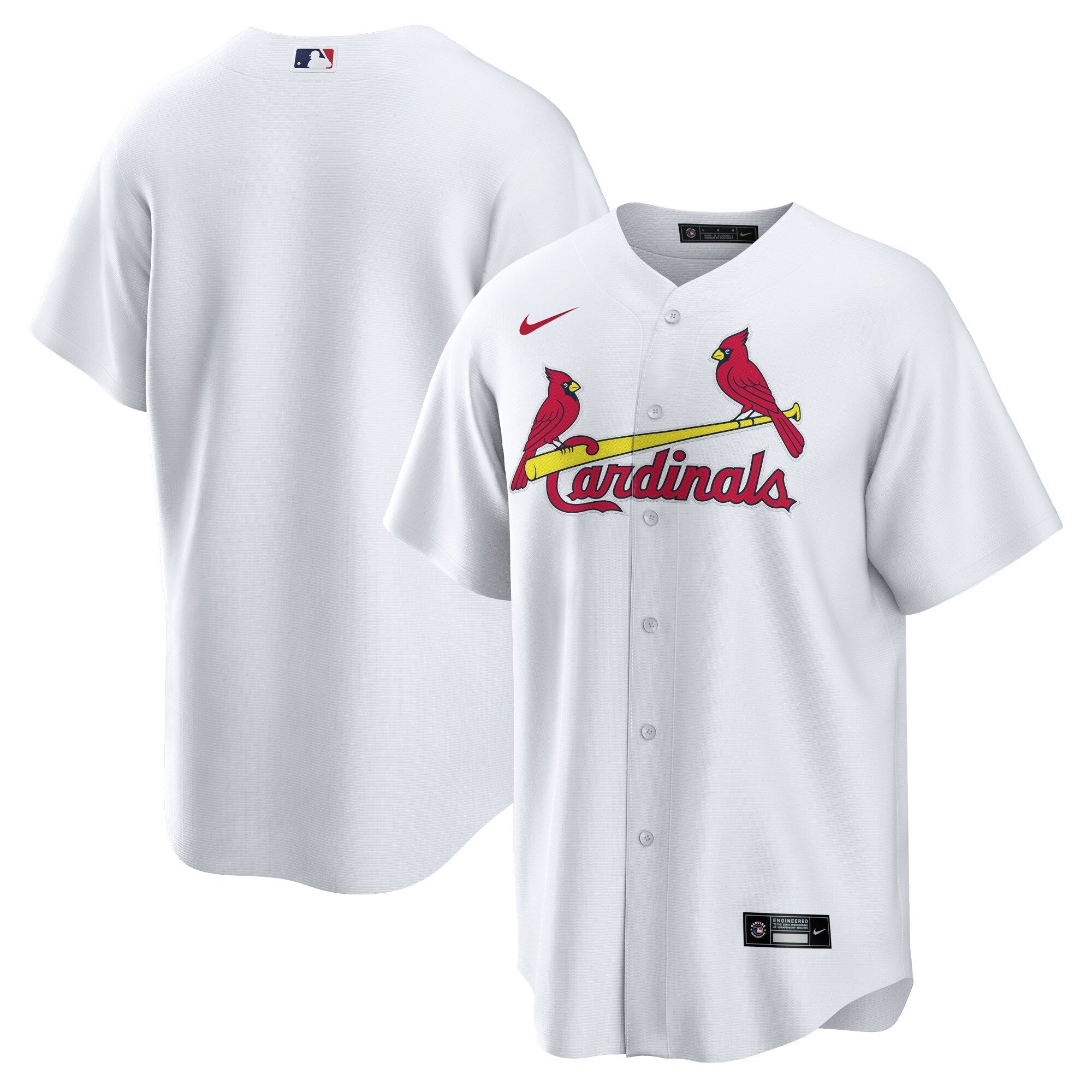 Men s St Louis Cardinals Nike White Home Blank Replica Jersey Official Team Jersey Sports Fan Apparel Official NFL Team Jersey Football Fan Apparel
