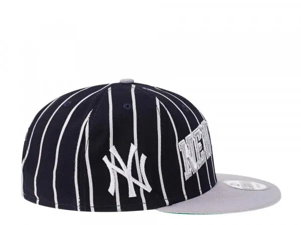 New York Yankees Navy Gray City Arch New Era 9FIFTY Snapback Hat Official Team Hat Sports Fan Cap Official NFL Team Hat Football Fan Cap
