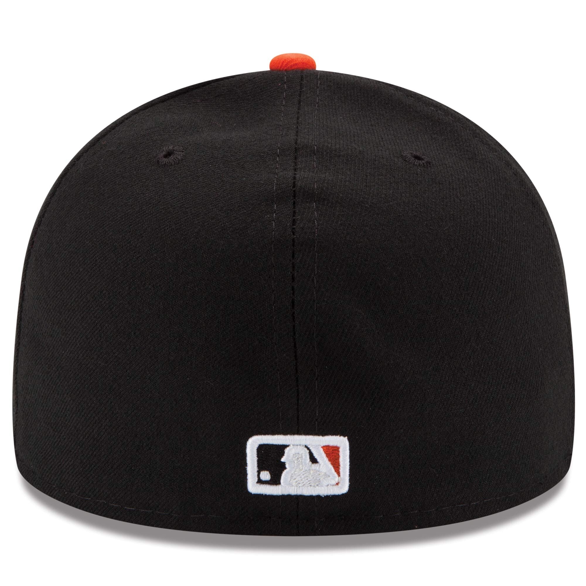Men s San Francisco Giants New Era Black Orange Alternate Game Authentic Collection On-Field 59FIFTY Fitted Hat Official Team Hat Sports Fan Cap