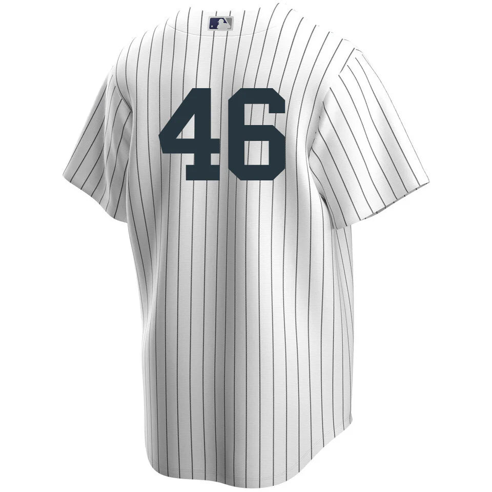 Men s Nike Andy Pettite 46 White New York Yankees Home Official Replica Player Jersey Official Team Jersey Sports Fan Apparel Official NFL Team