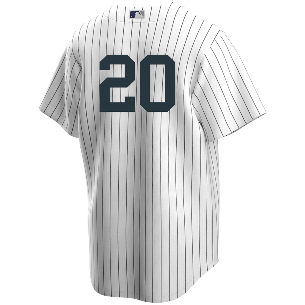 Men s Nike Jorge Posada 20 White New York Yankees Home Official Replica Player Jersey Official Team Jersey Sports Fan Apparel Official NFL Team